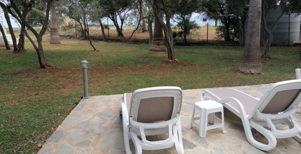 outdoor BBQ area