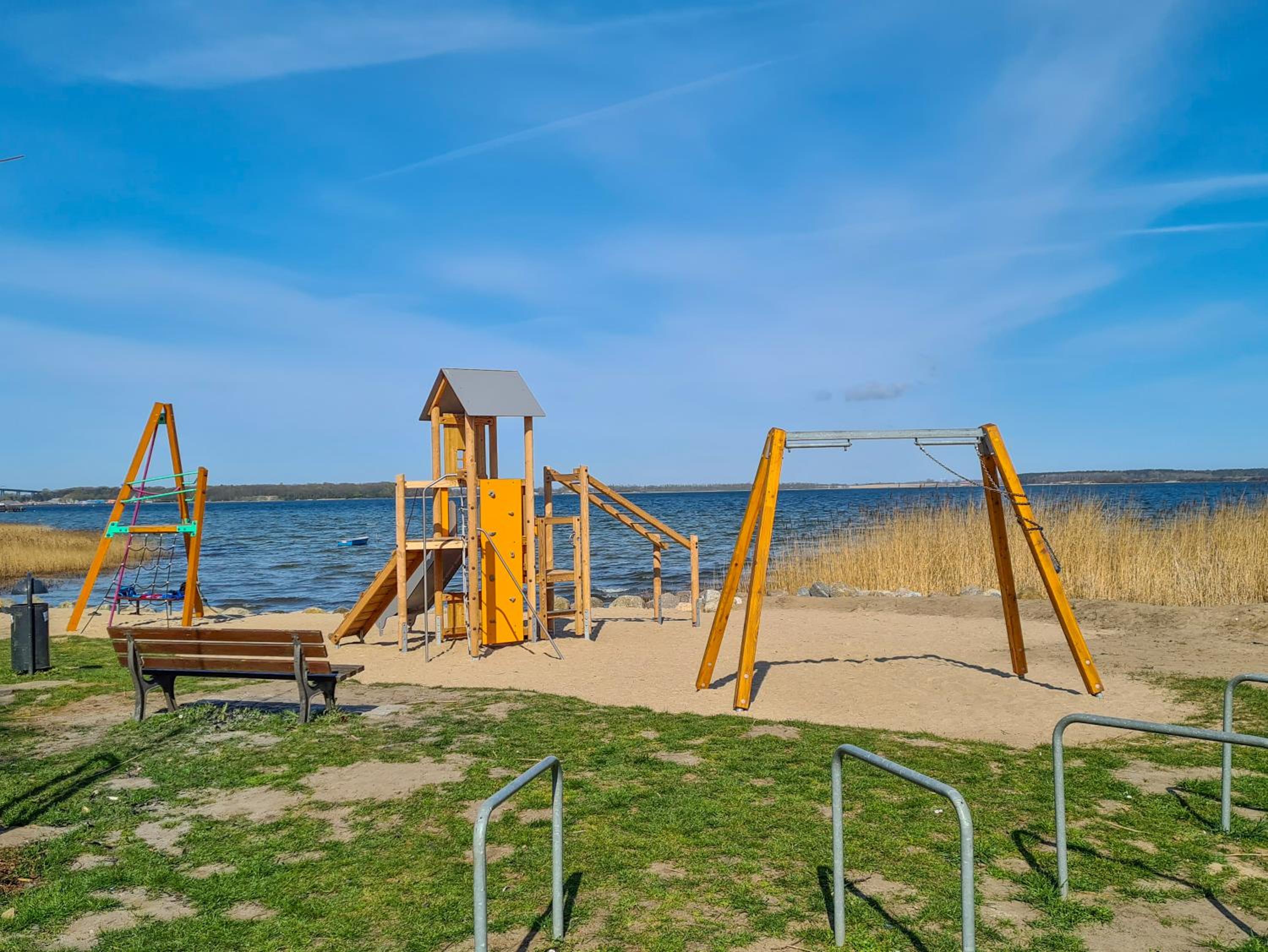 Grünes Sundchalet