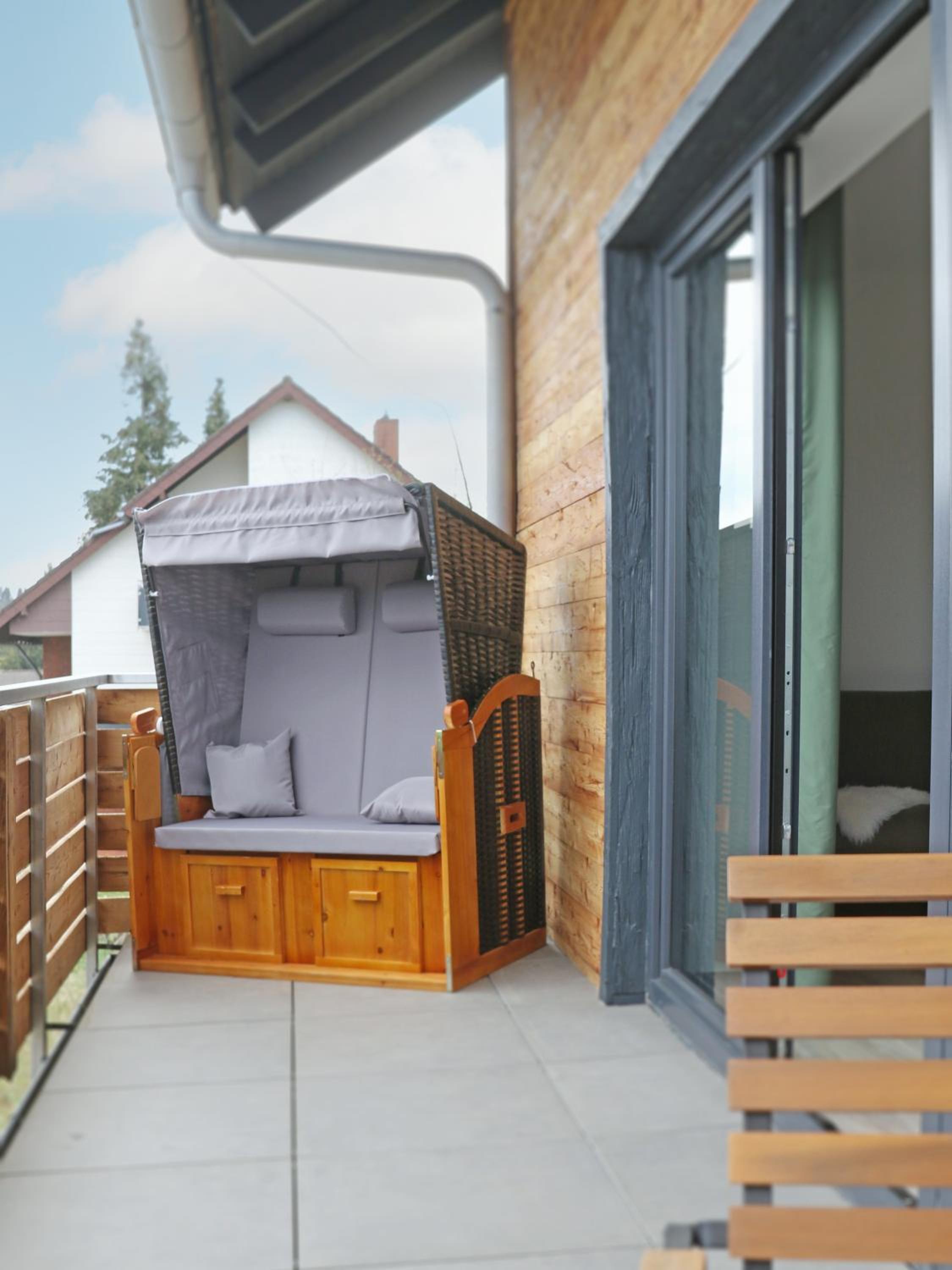 BergButzen mit Balkon