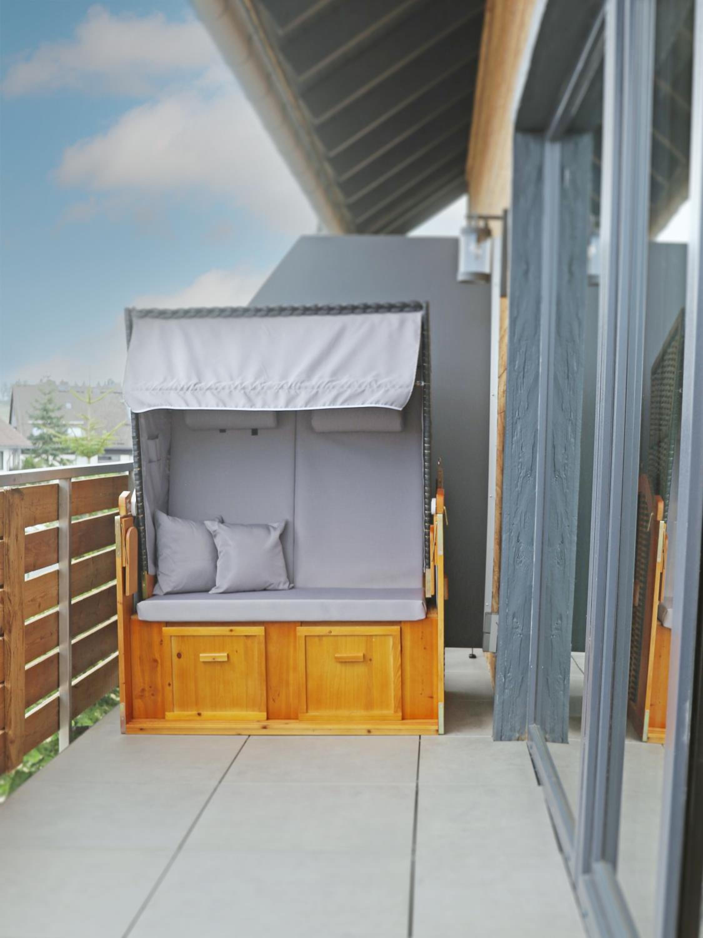 BergButzen mit Balkon