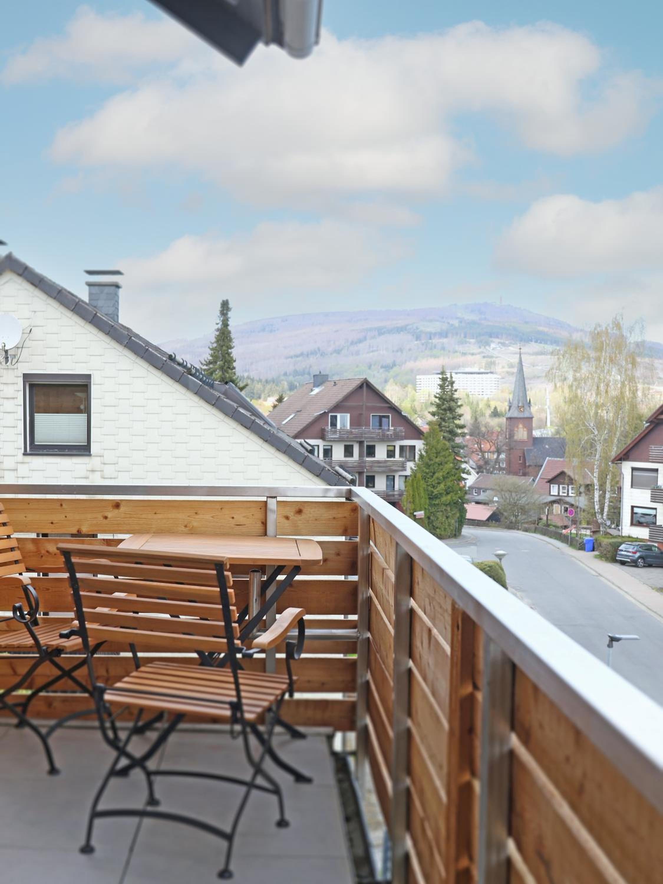 BergButzen mit Balkon