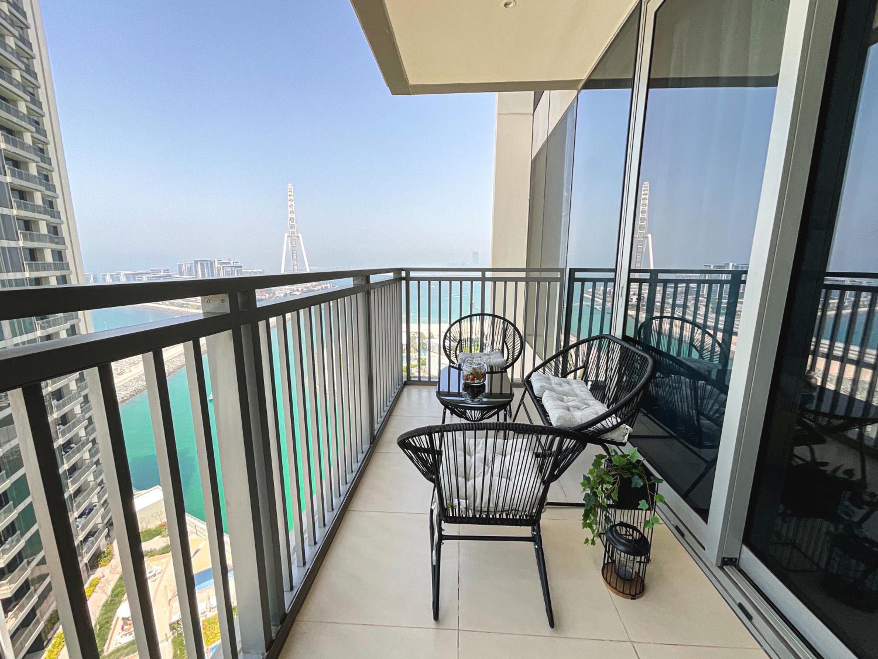 HiGuests - Waterfront Luxe Apt with Bluewaters Island Views