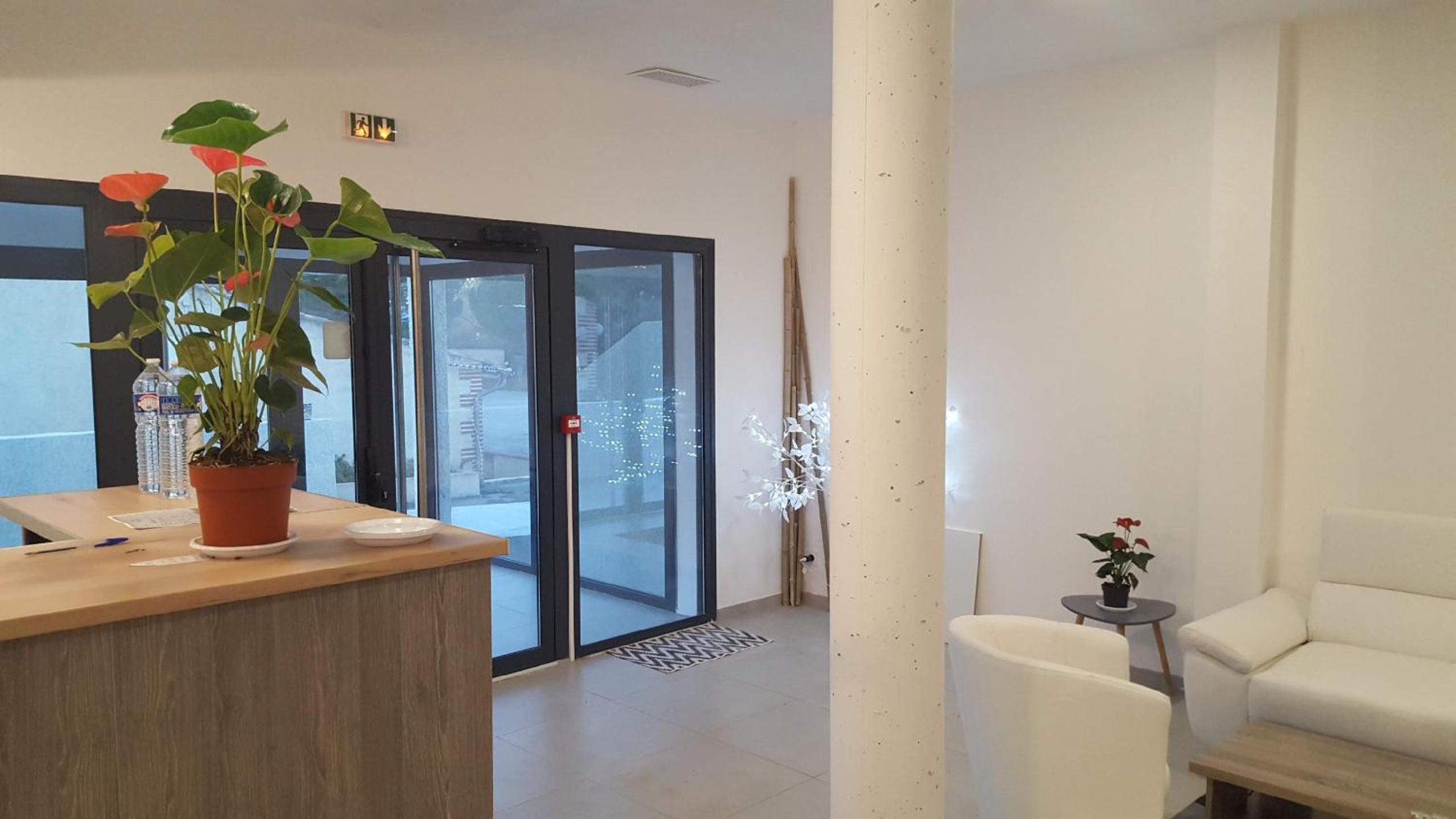 hotel reception