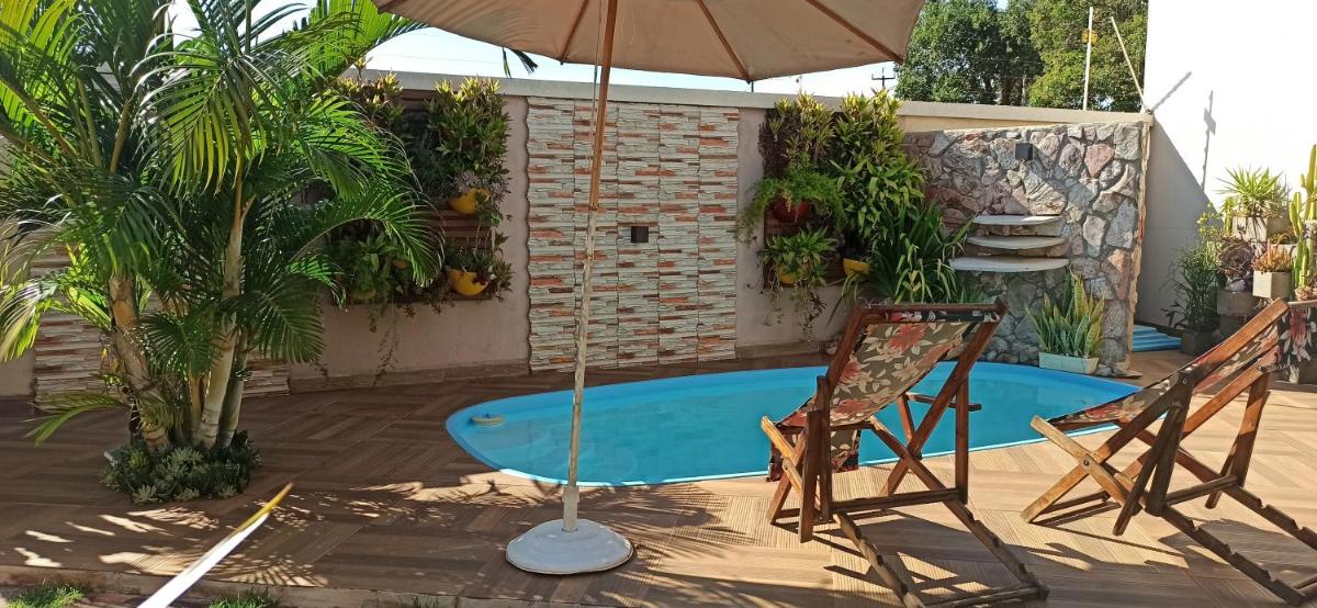 outdoor BBQ area