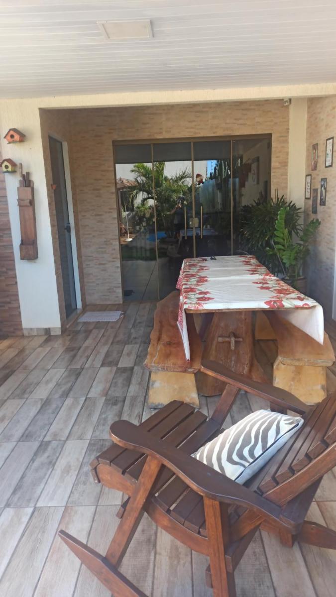 outdoor BBQ area