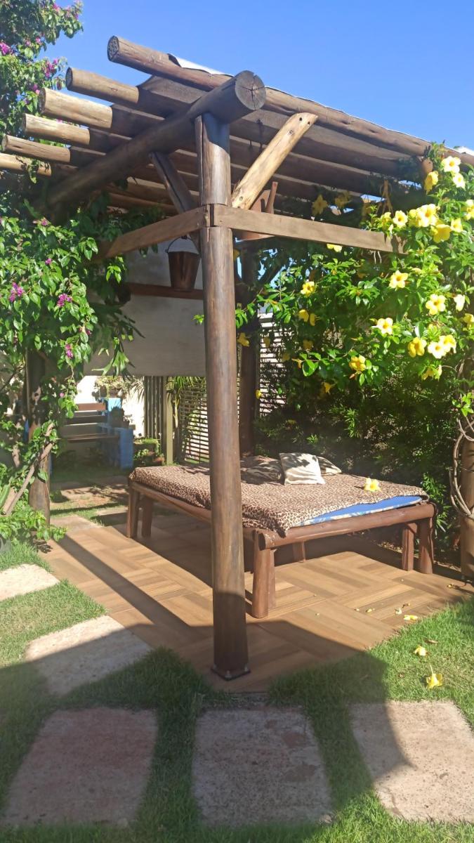 outdoor BBQ area