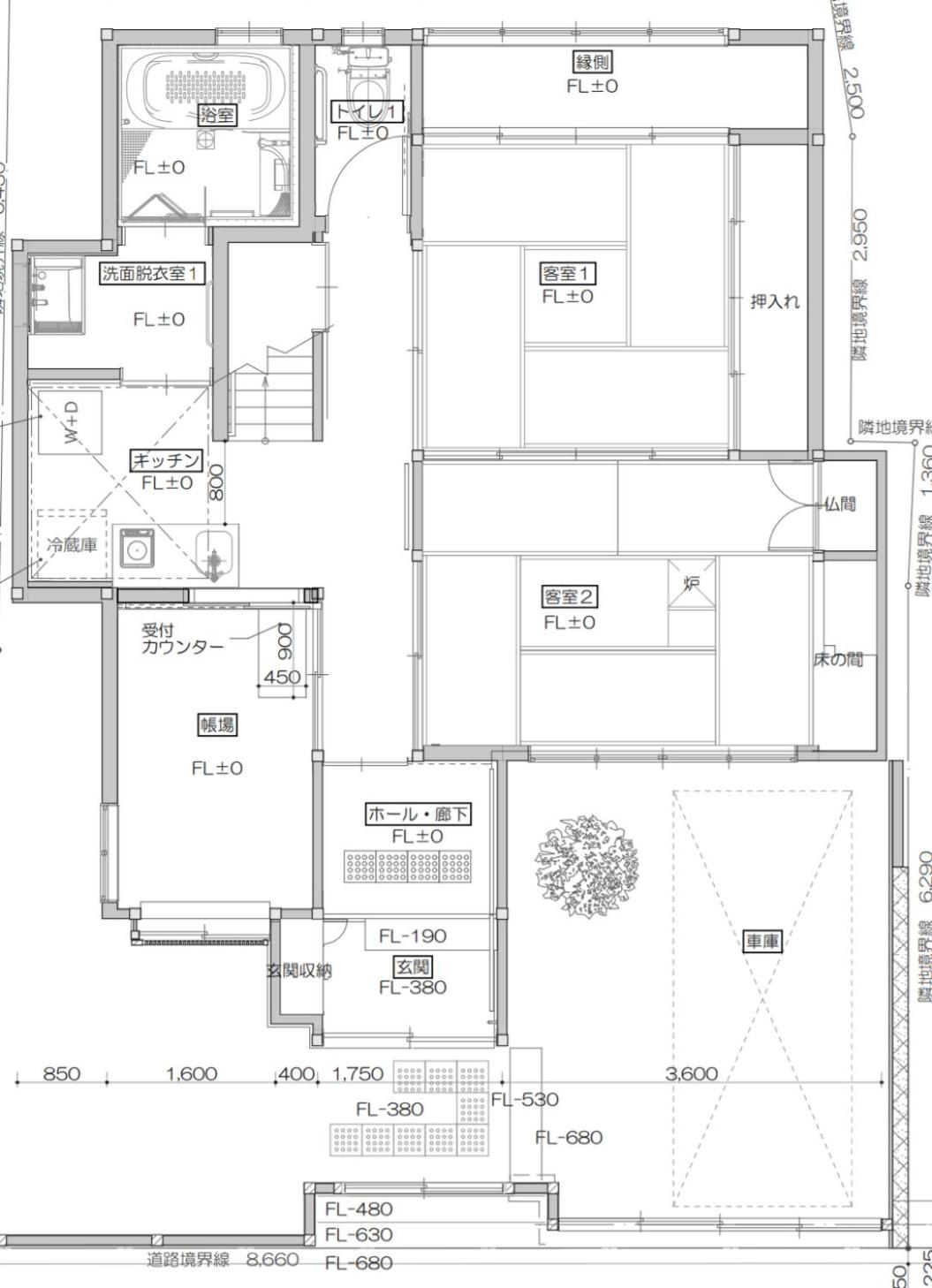 Kiyomizuan 清水庵 車庫2台可 ビフォアアフターの匠 坂田基禎さん改築の京町家 view 4
