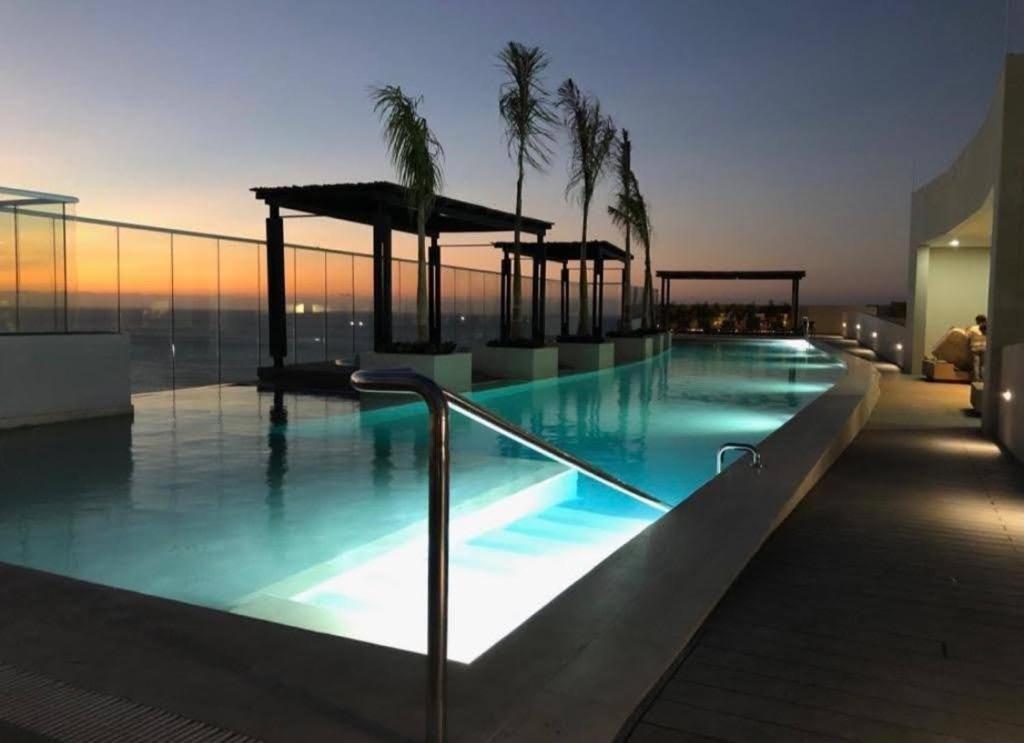 Apartamento con vista directa al mar en Reserva del Mar - Balcón, playa privada y piscinas tipo resort