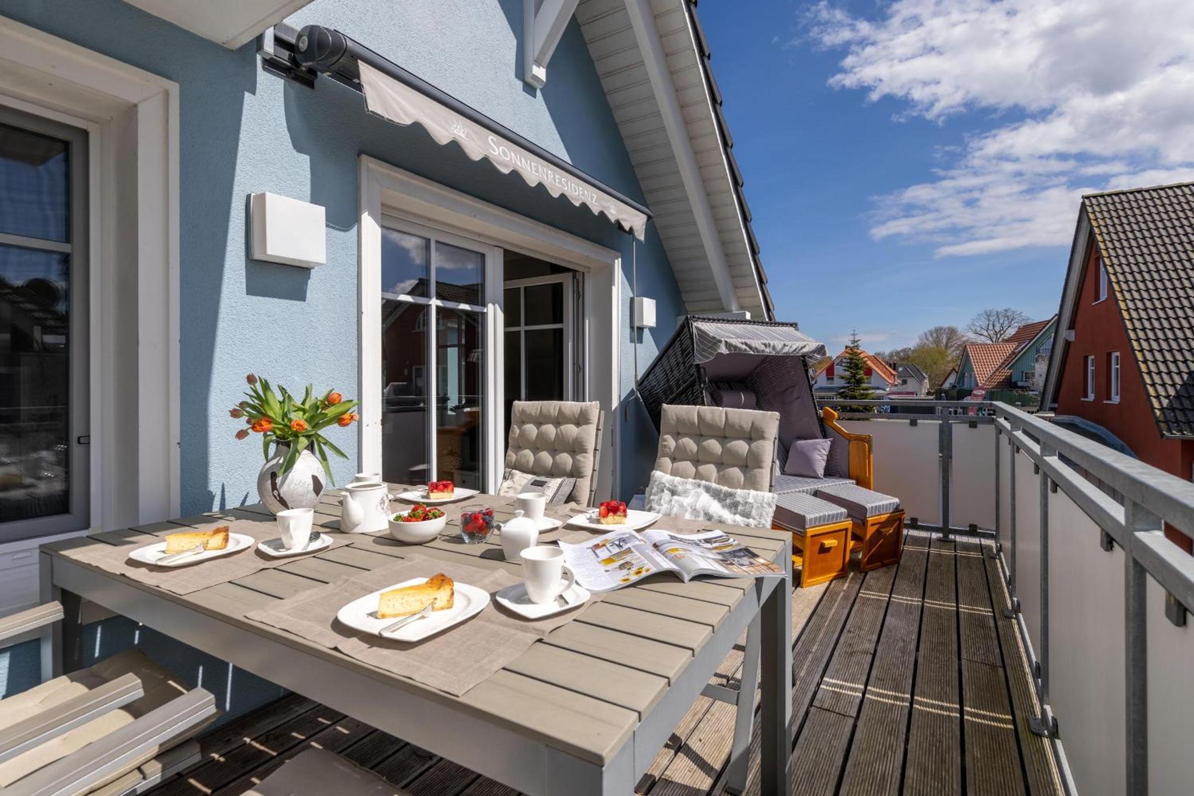 Strandstr 43H Sonnenresidenz en Zingst — balance & terrace