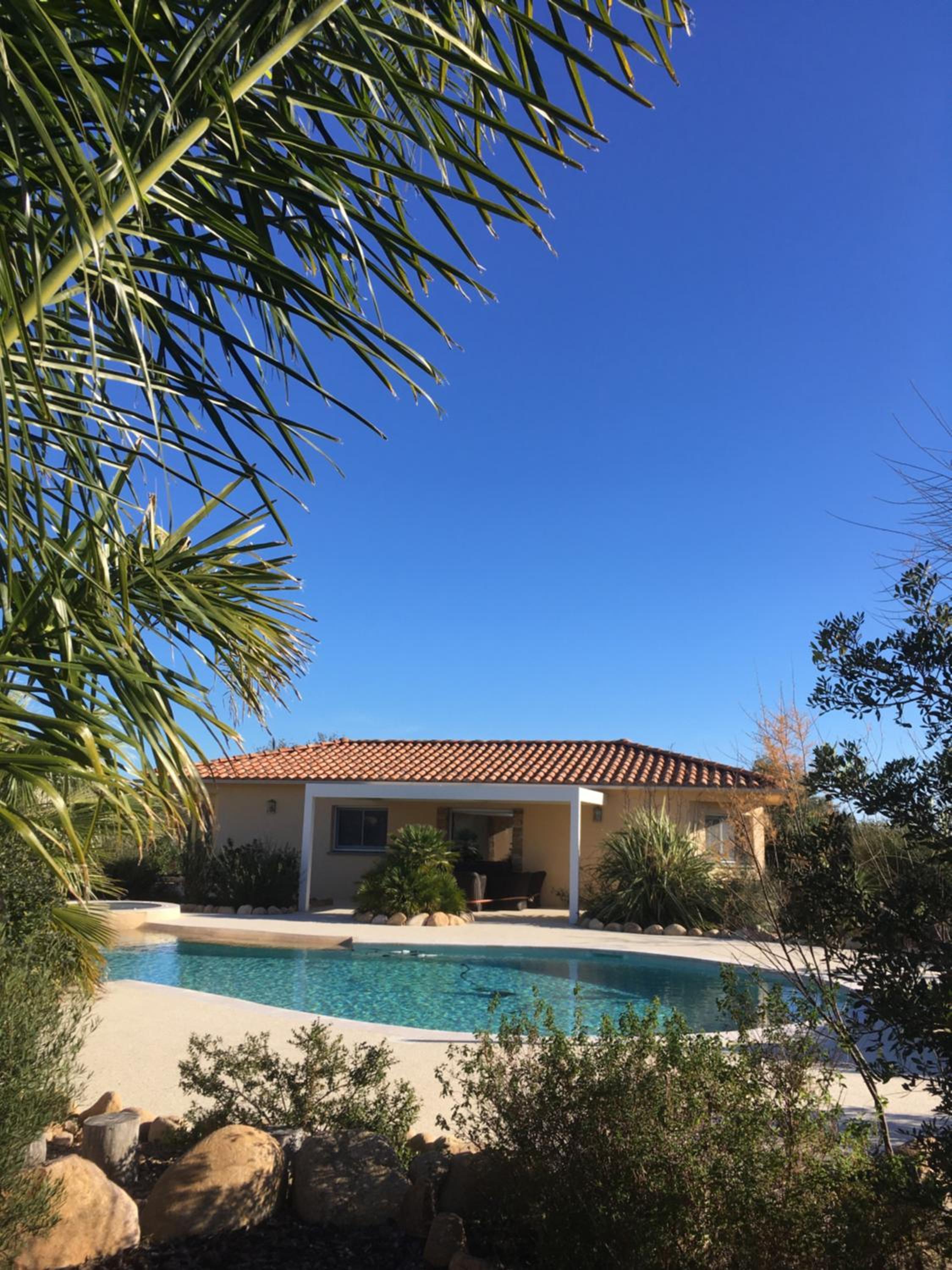 L'Hacienda Piscine chauffée à 28, spa, boulodrome et court de Tennis privés, 2 villas indépendantes photo 2