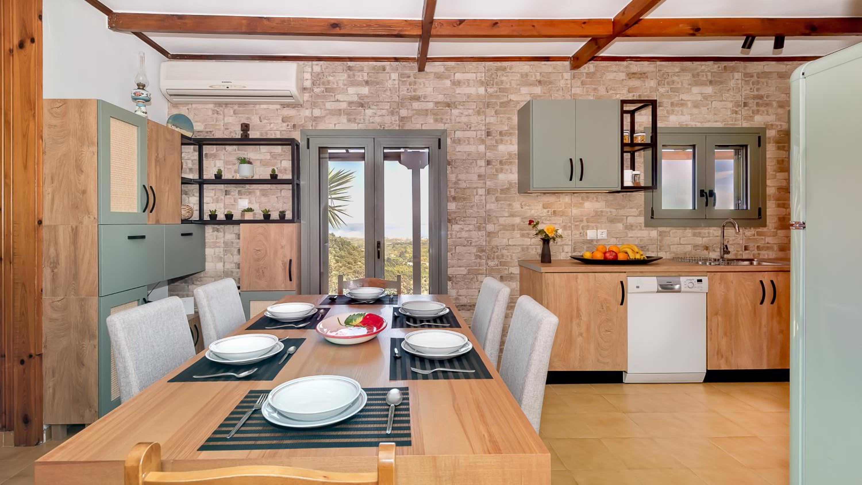 Christine House Platanias view 2