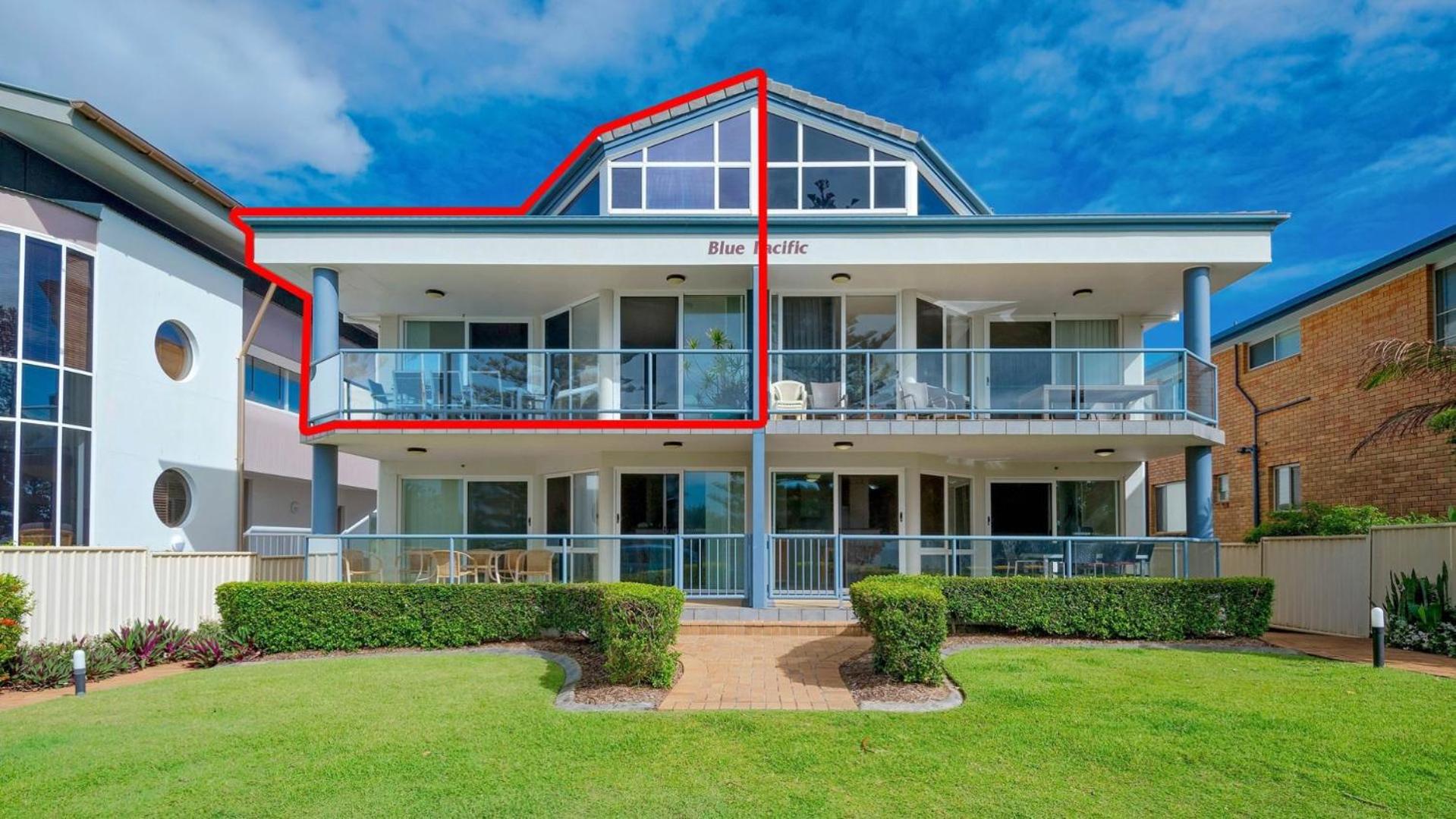 Blue Pacific 3 - Views Across Pippi Beach - Holiday Yamba