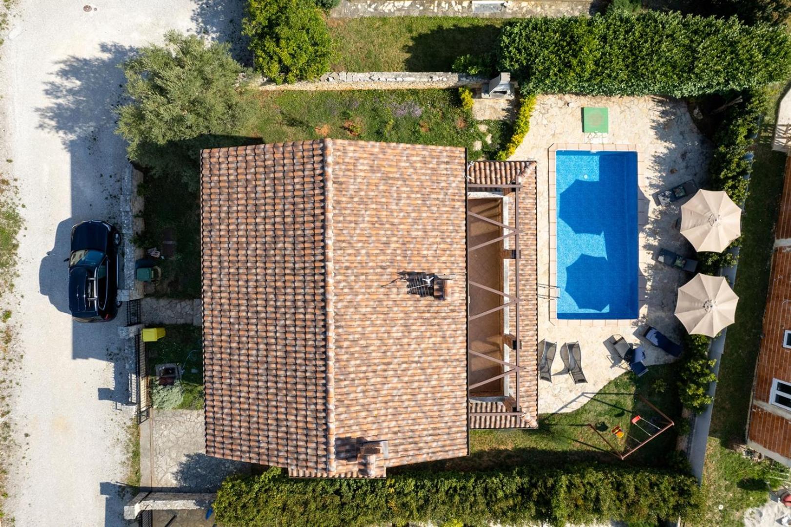 Rustic Villa Lara with pool view 2
