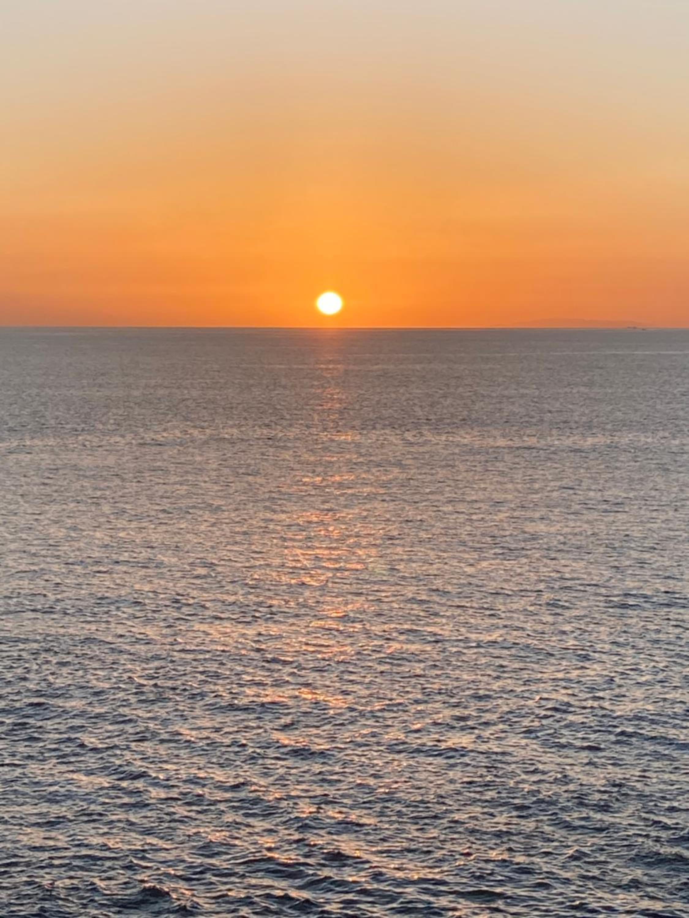 SUNSET in Arena beach