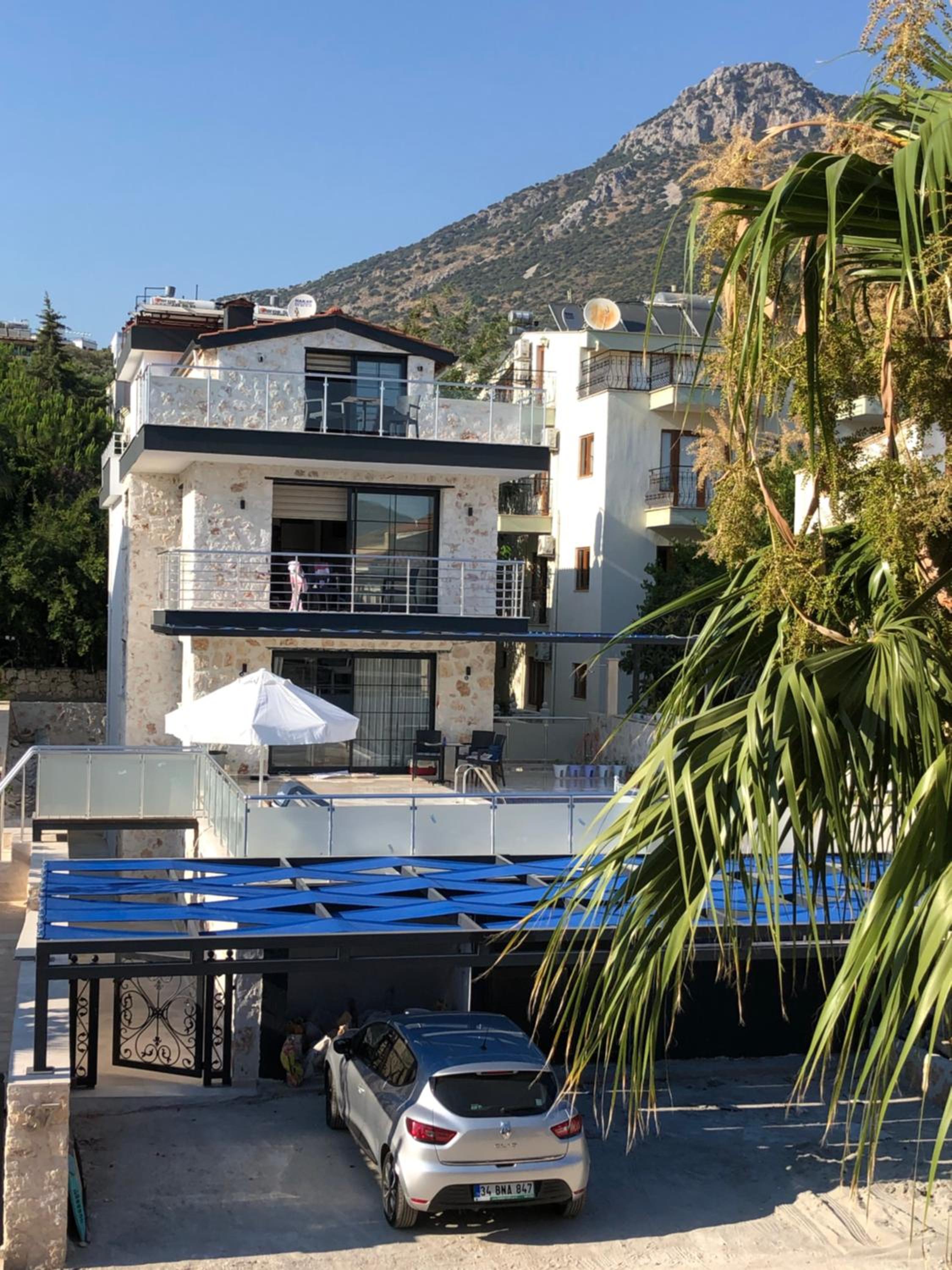 Stone House Aparts 2 plus 1 mit zwei Balkone und Poolview Kalkan No 10 view 3
