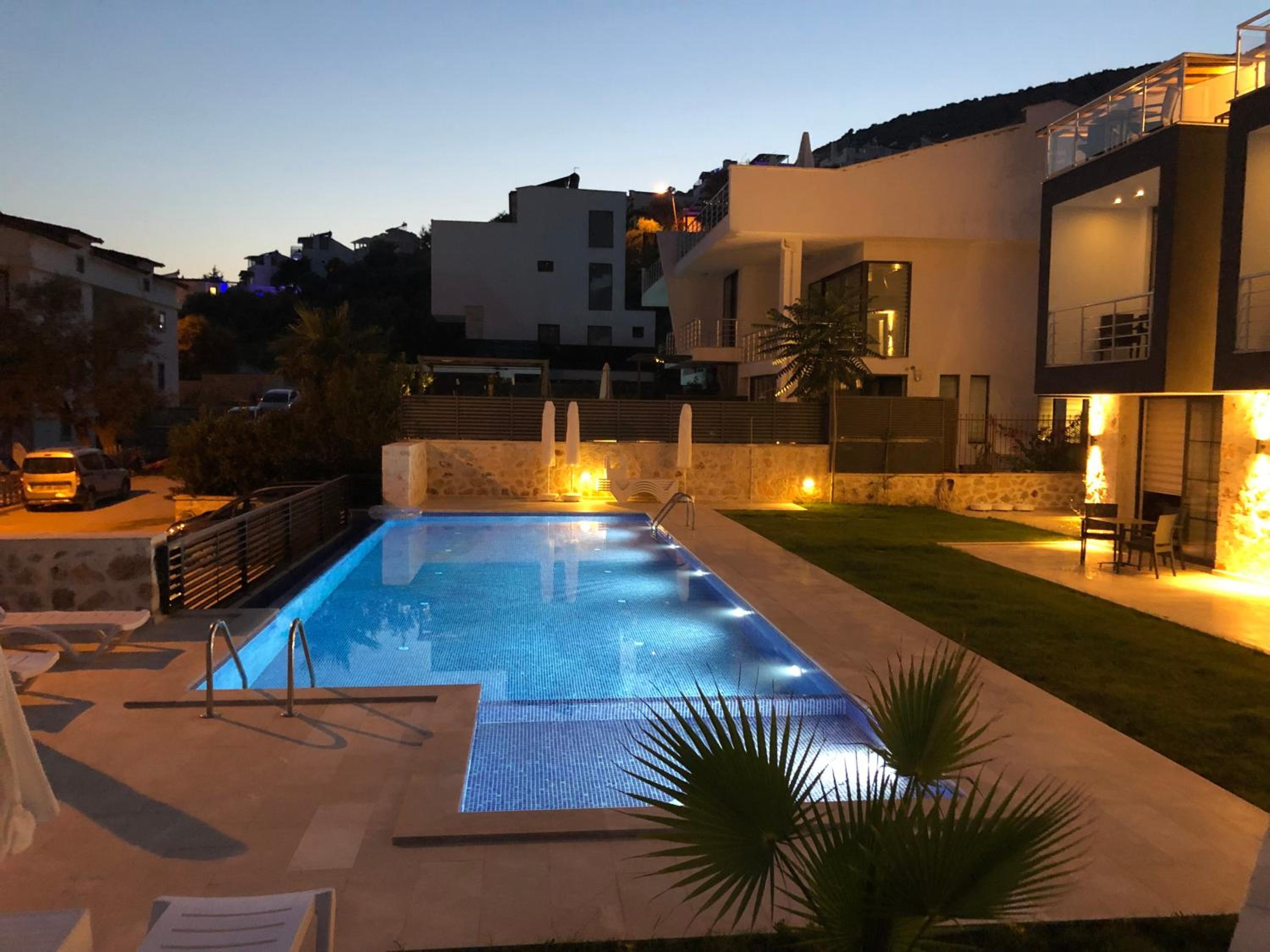 Stone House Aparts 2 plus 1 mit zwei Balkone und Poolview Kalkan No 10 view 5