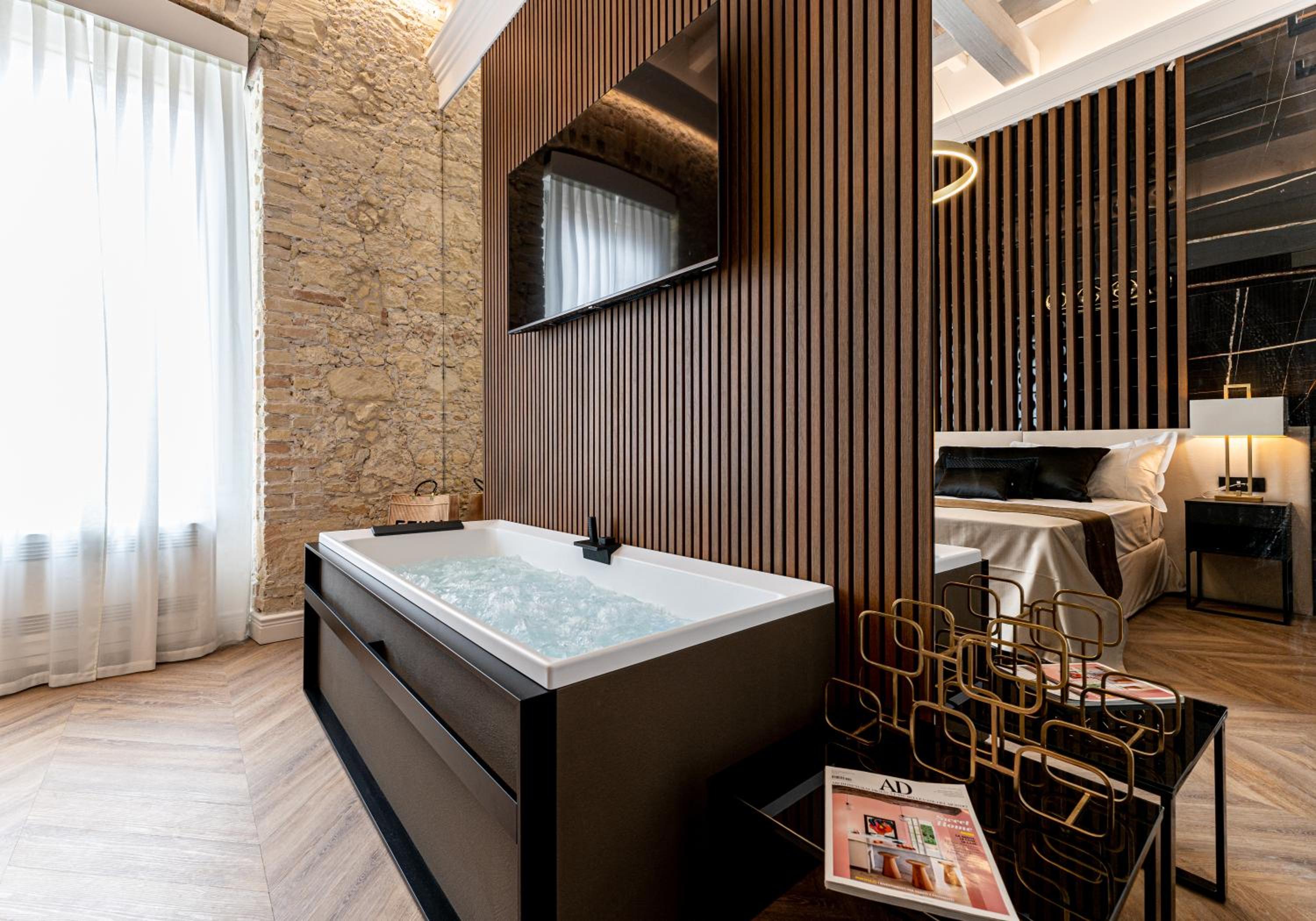 Nero Luxury Suites en Cagliari — hotel room