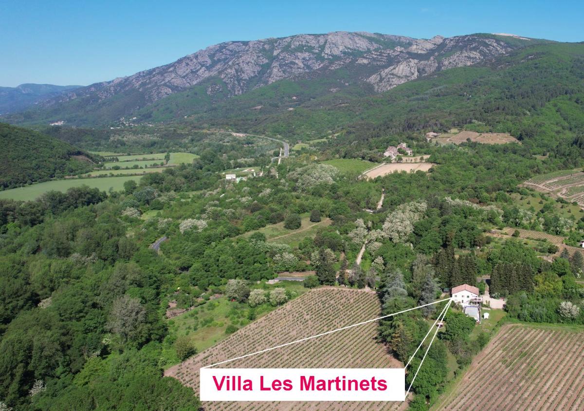 Villa Les Martinets - Piscine et Jacuzzi-Voie Verte Passa Pais-Gorges d'Héric-Massif du Caroux-Chambre d'hôte view 2