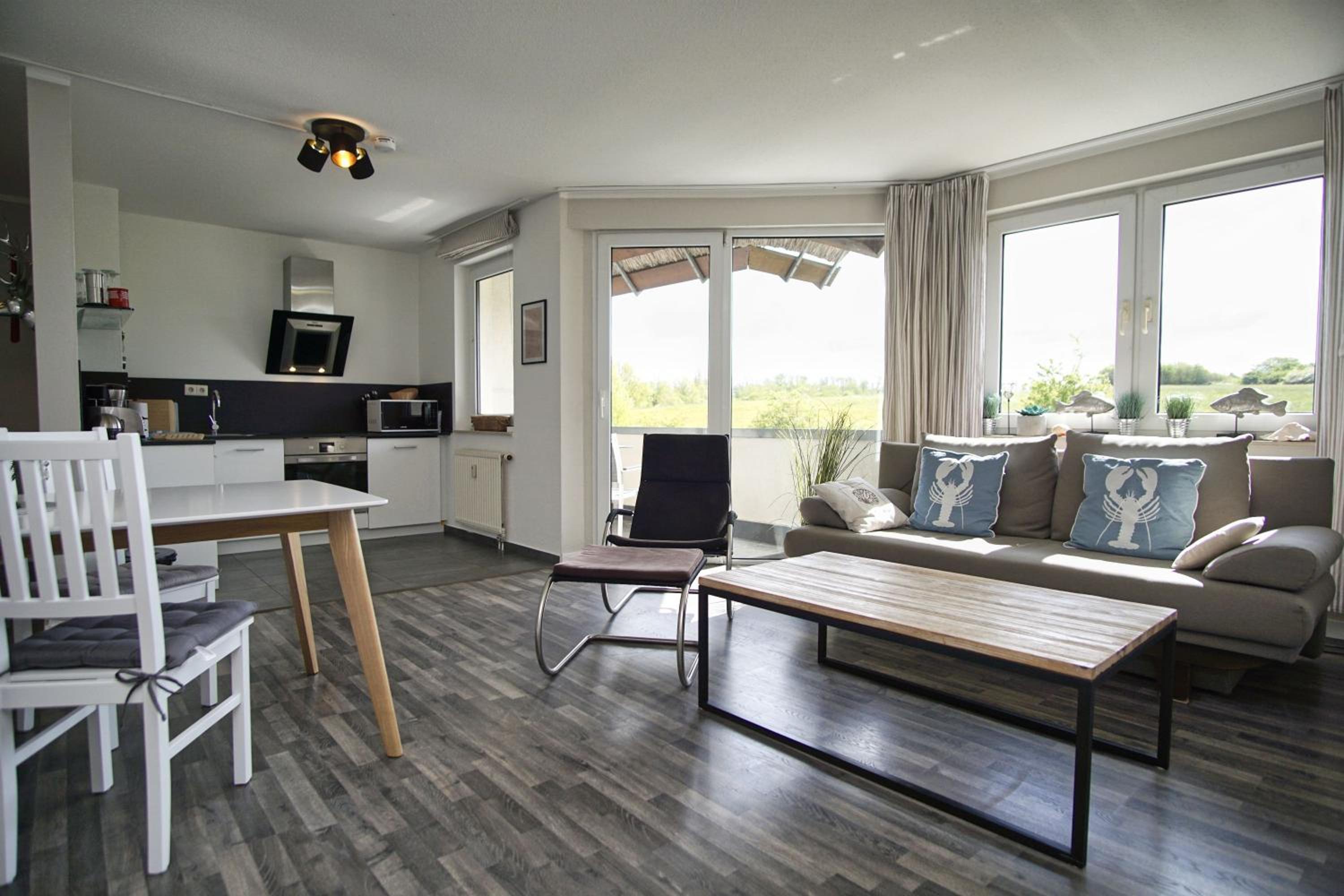 Strandhaus Mönchgut Ferienwohnung 11 mit Sauna- und Schwimmbadnutzung im AHOI Sellin