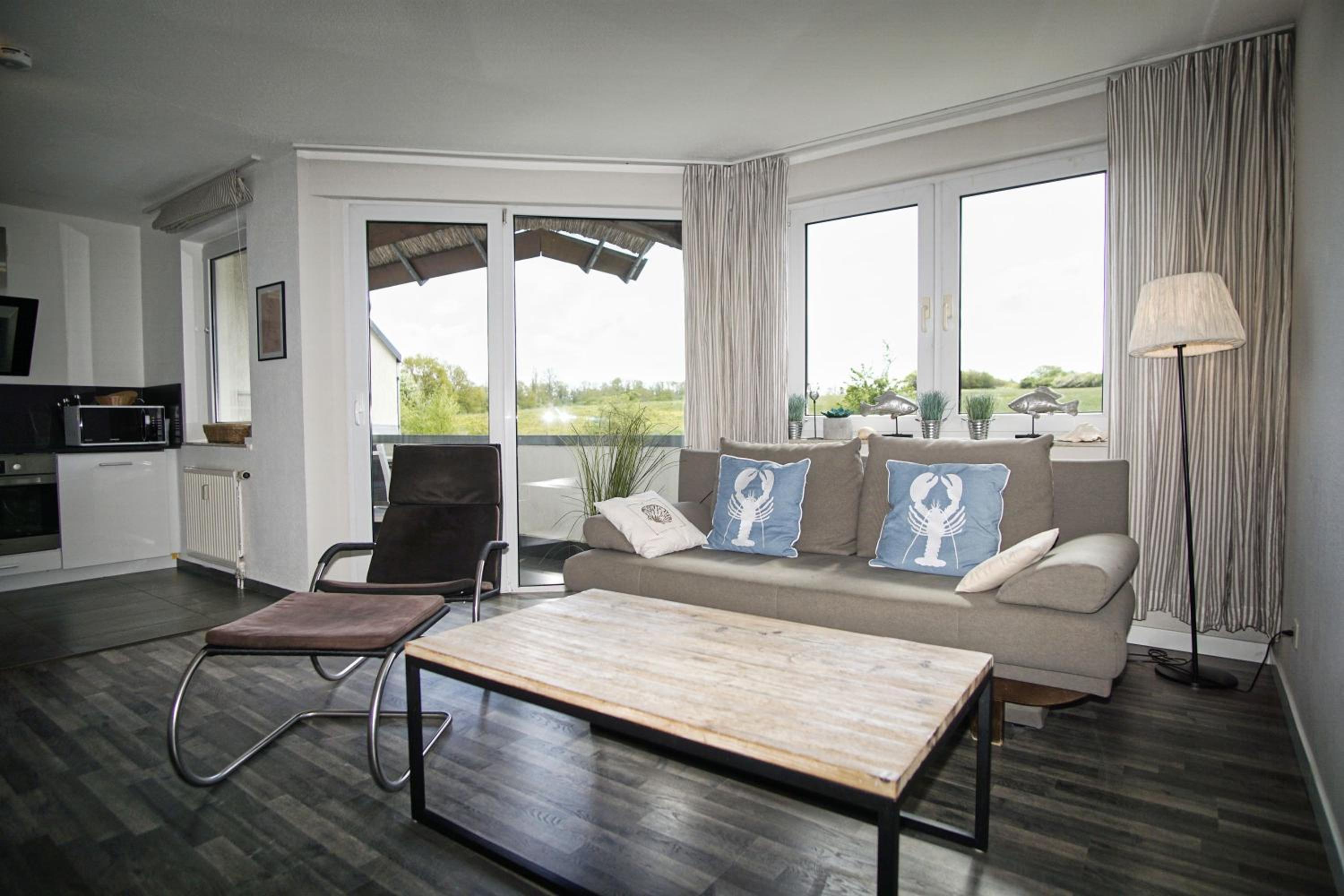 Strandhaus Mönchgut Ferienwohnung 11 mit Sauna- und Schwimmbadnutzung im AHOI Sellin