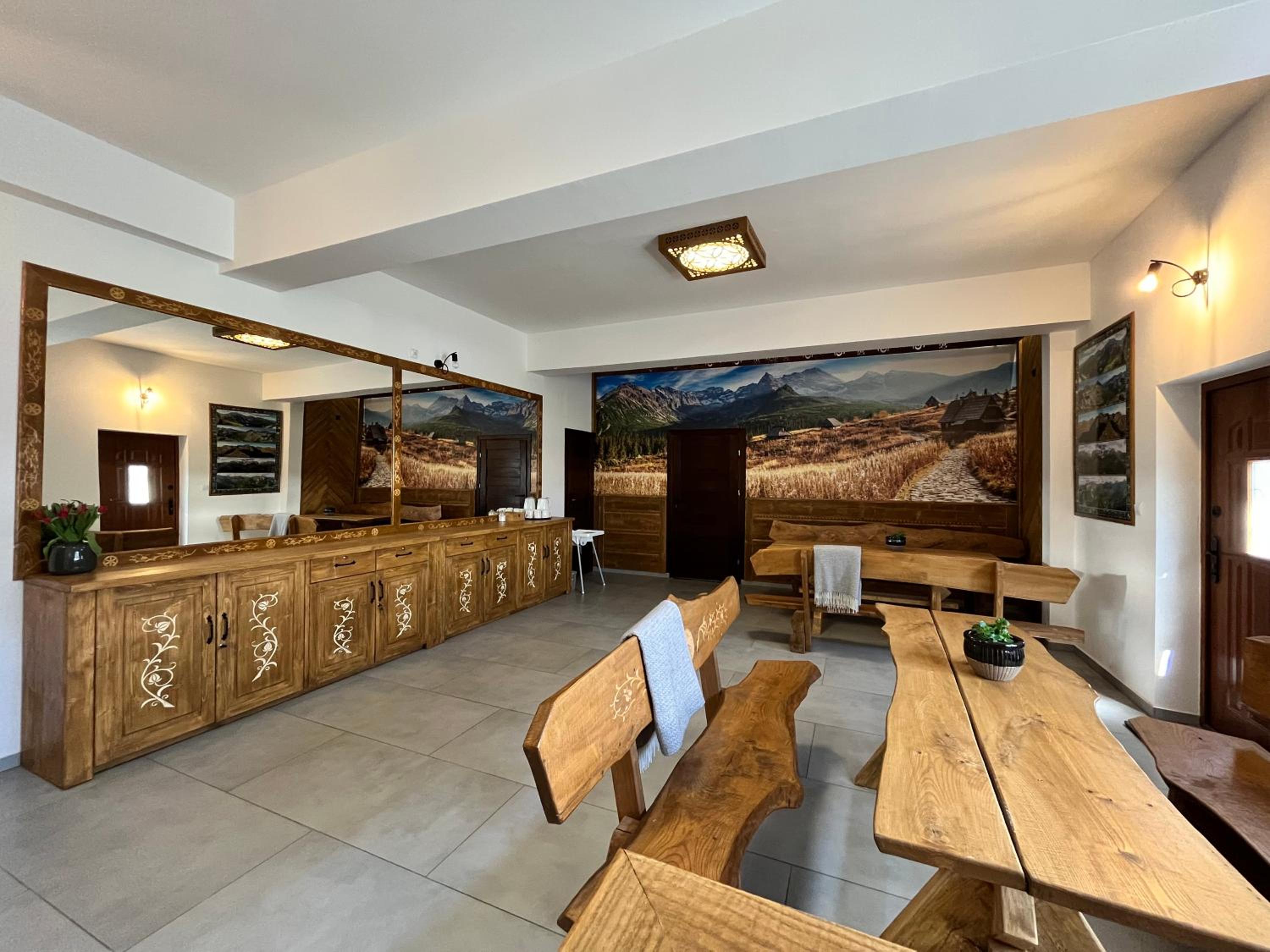outdoor BBQ area