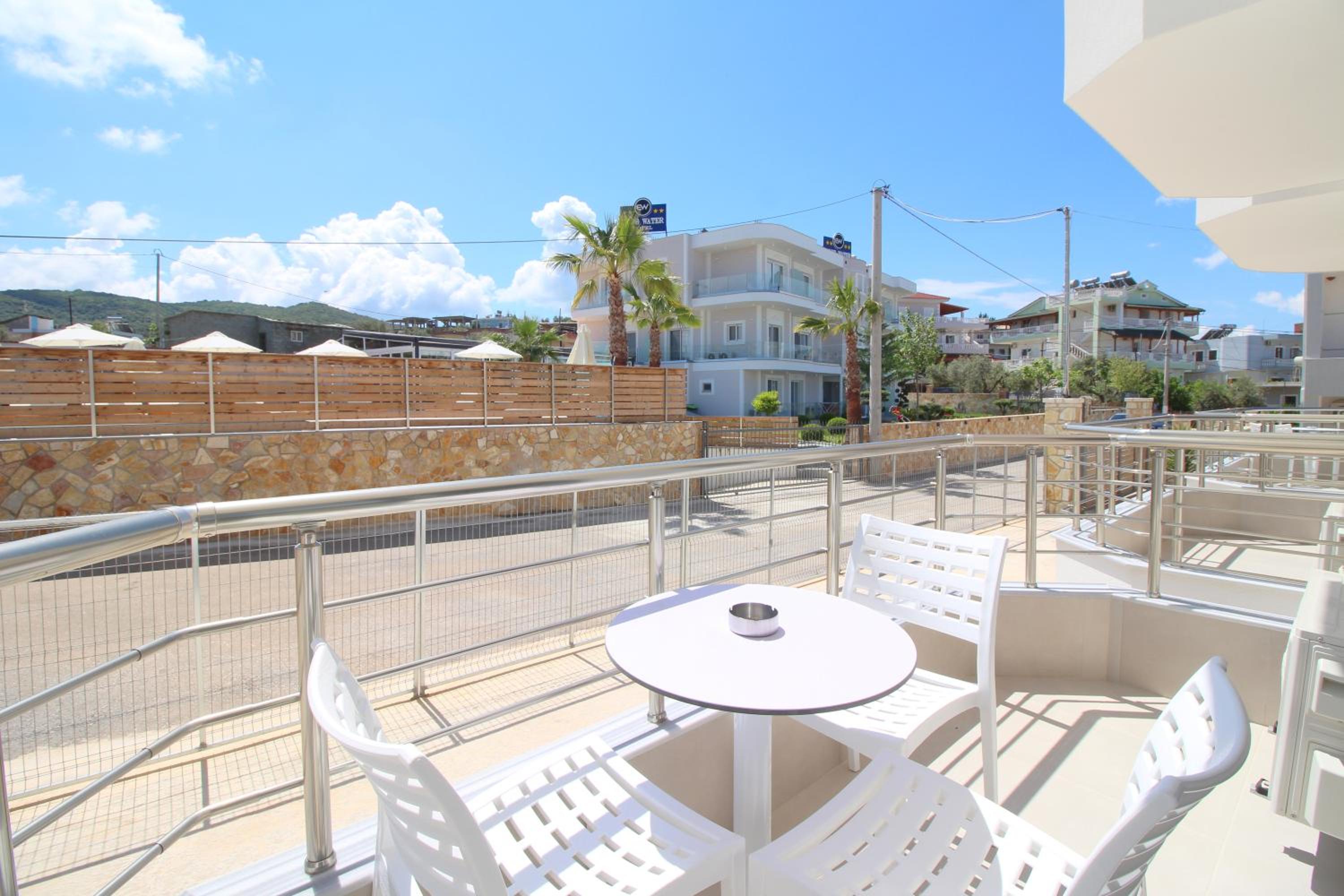 outdoor BBQ area