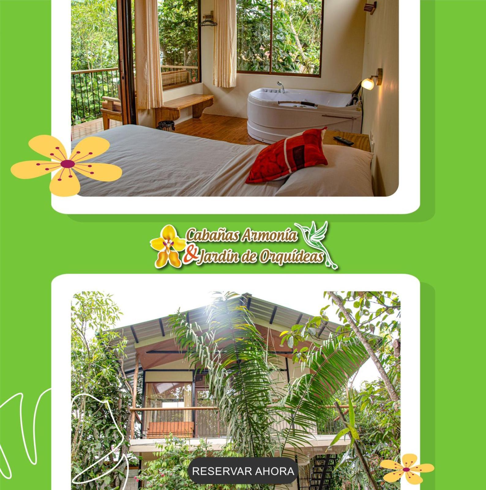 Cabañas Armonía y Jardín de Orquídeas