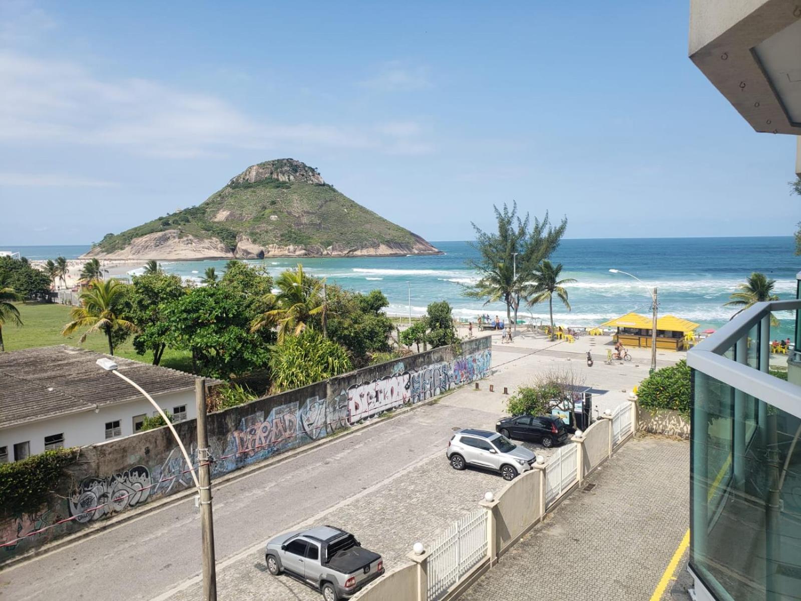 Flat vista mar na praia da macumba view 4