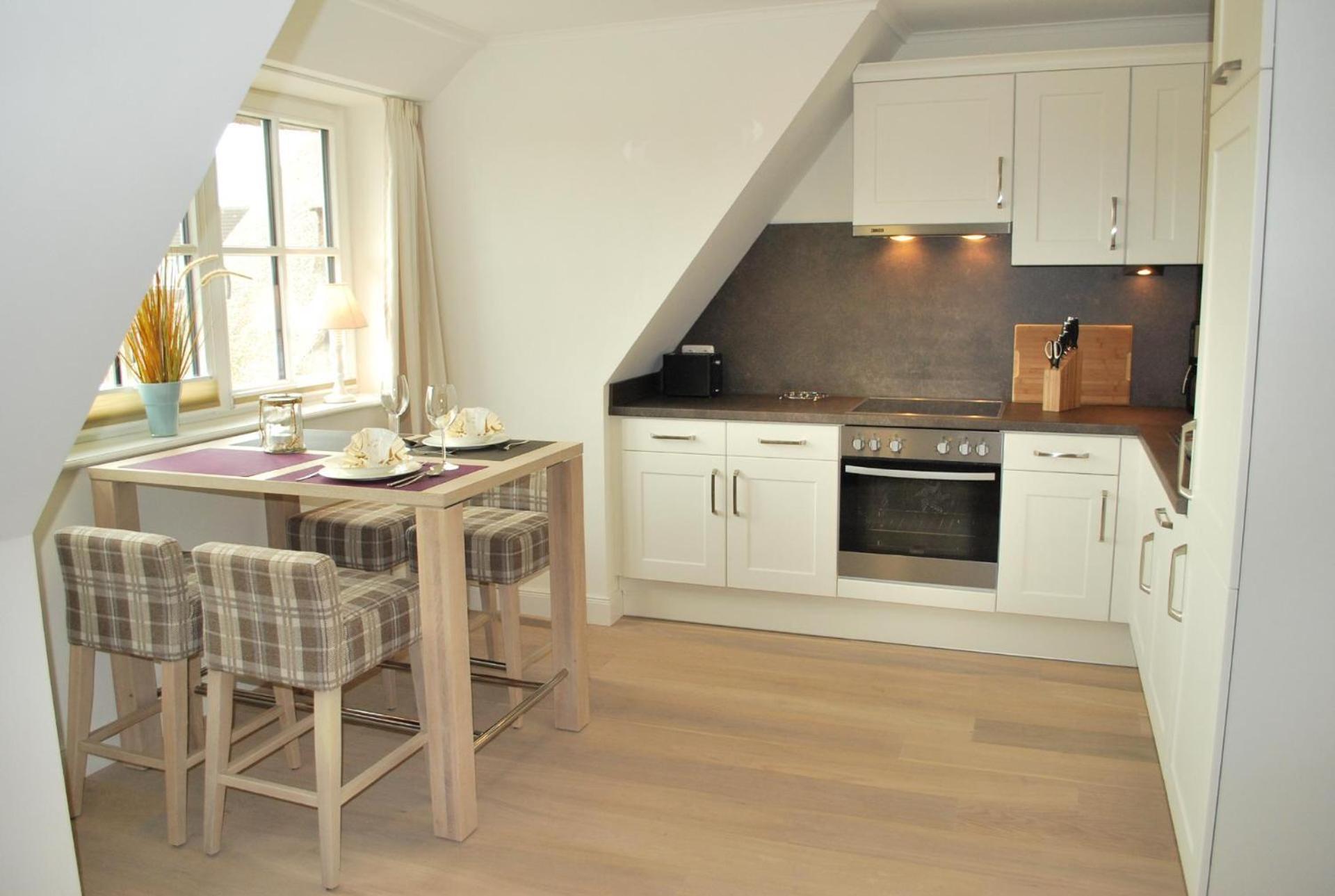 Büsumer Reethus Apartment 3 4 en Büsum — kitchen