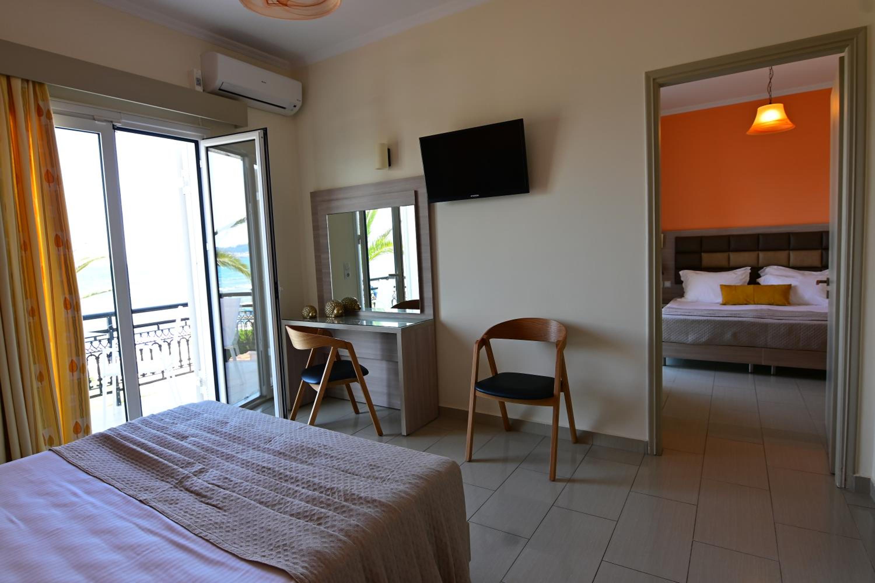 Nadia's Studios & Apartments in Argasi, Sea-View