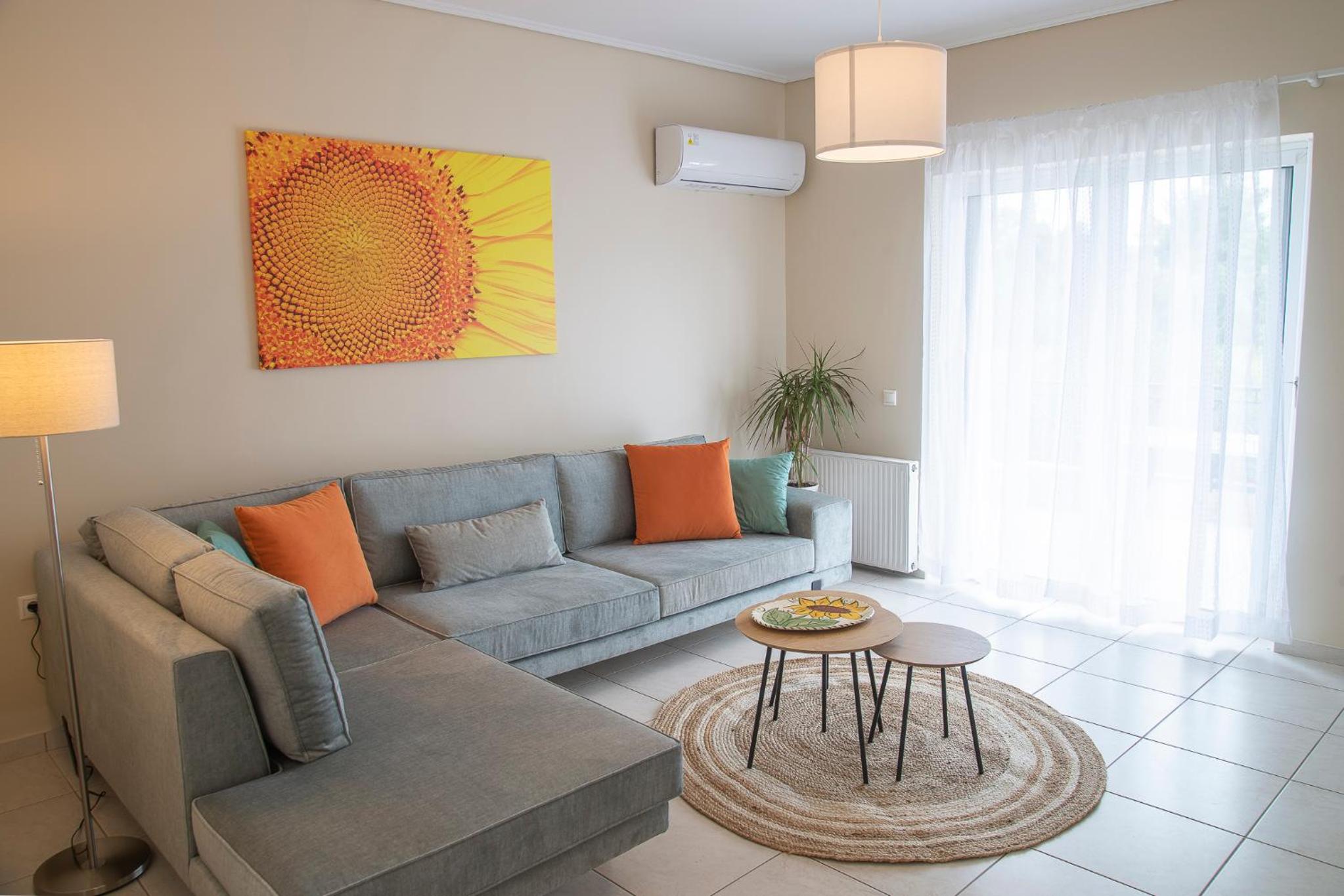 Helios: Charming beach home next to crystal waters view 5