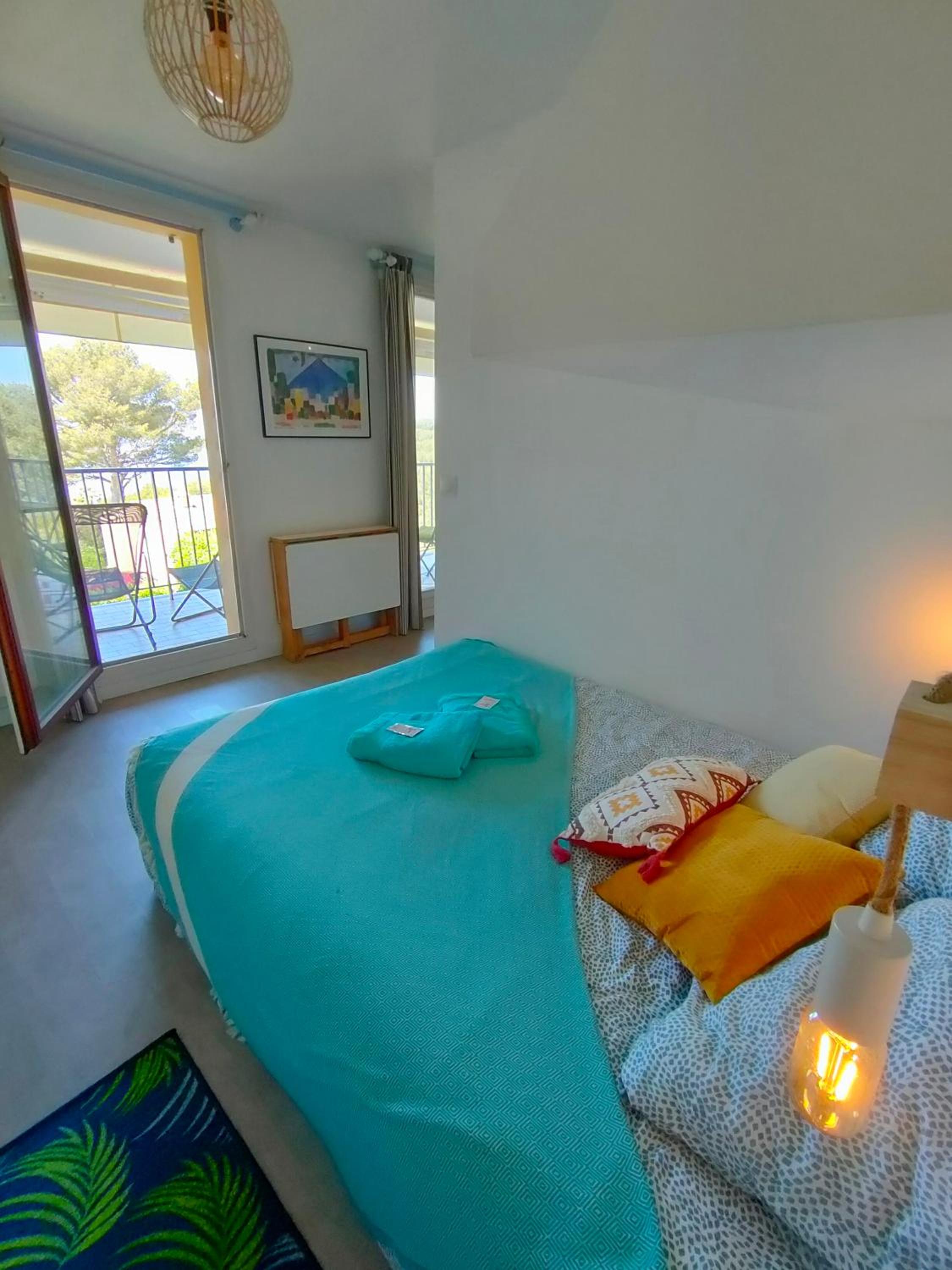 Appartement avec terrasse vue mer, proximité plage, place parking, photo 13