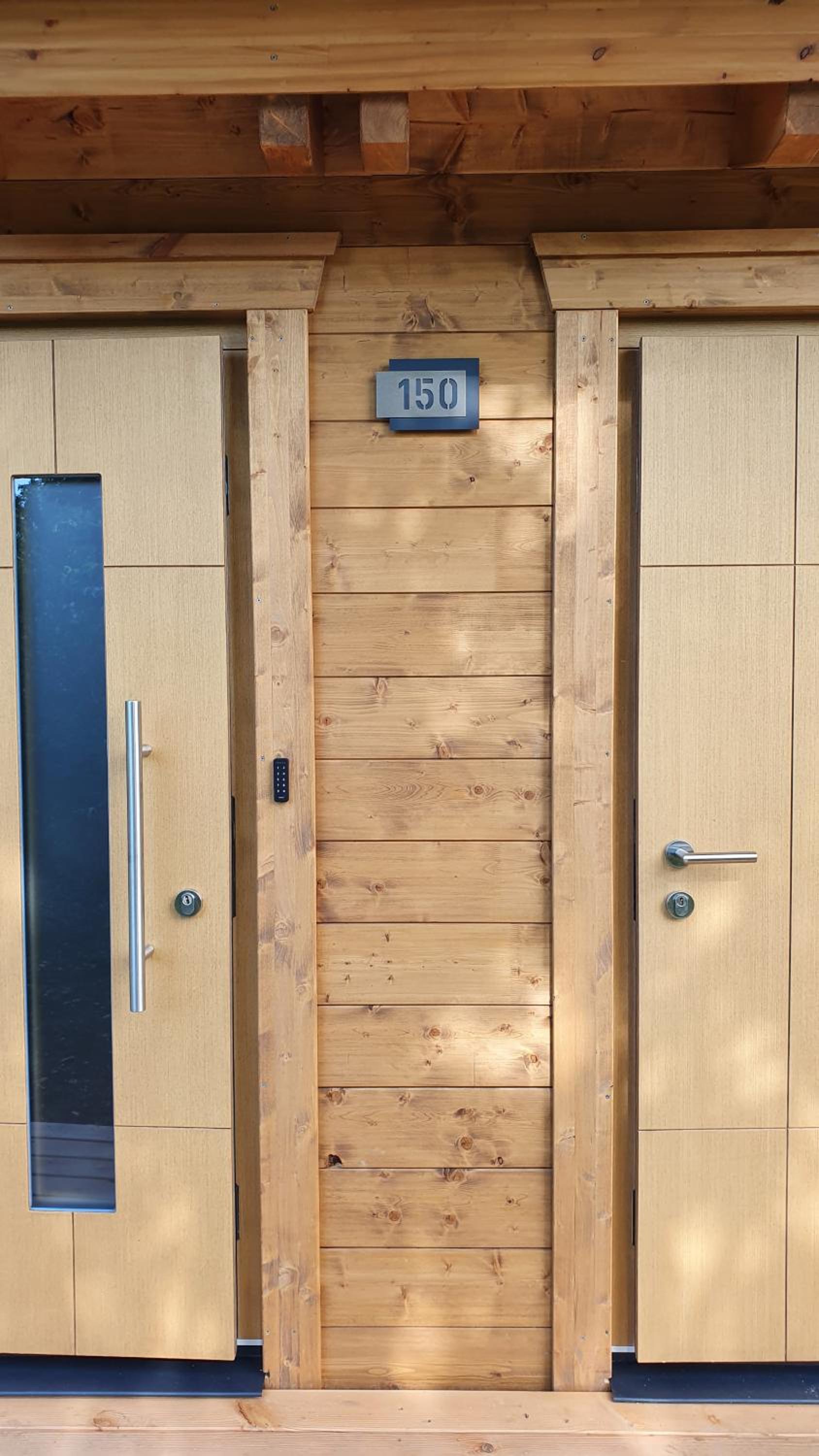 Ökologisches Holzblock-Ferienhaus Lauterdörfle 150 - Baujahr 2022 - mit gratis AlbCard