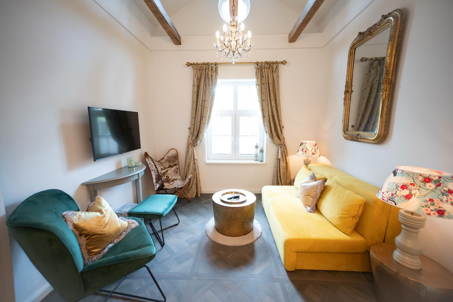Privatsphäre im Kutscherhaus der Villa Golding view 2