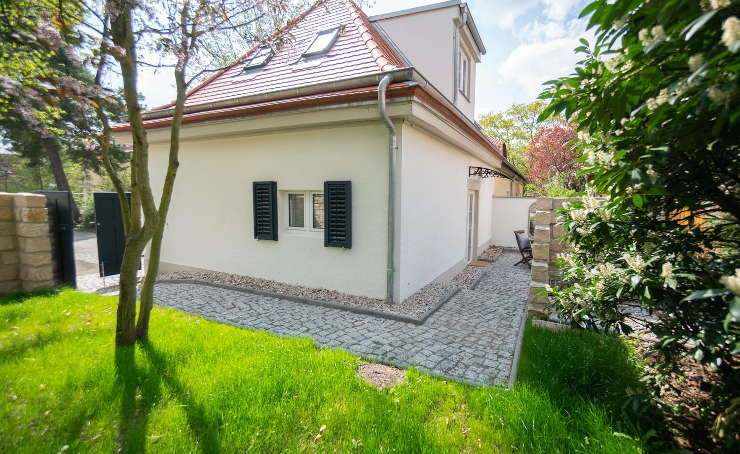 Privatsphäre im Kutscherhaus der Villa Golding view 4