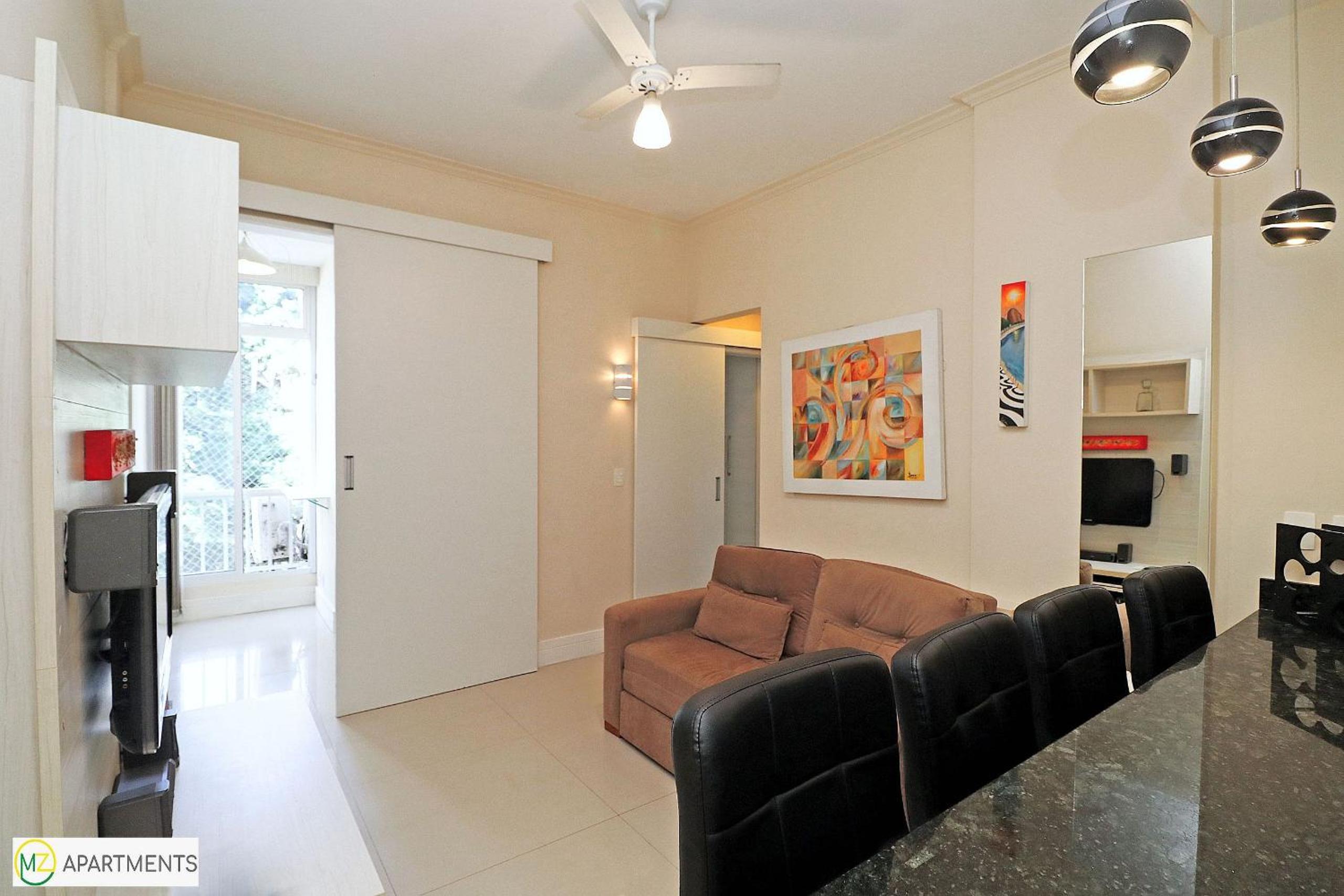 Modern 2 bedrooms in Leme for 4 people