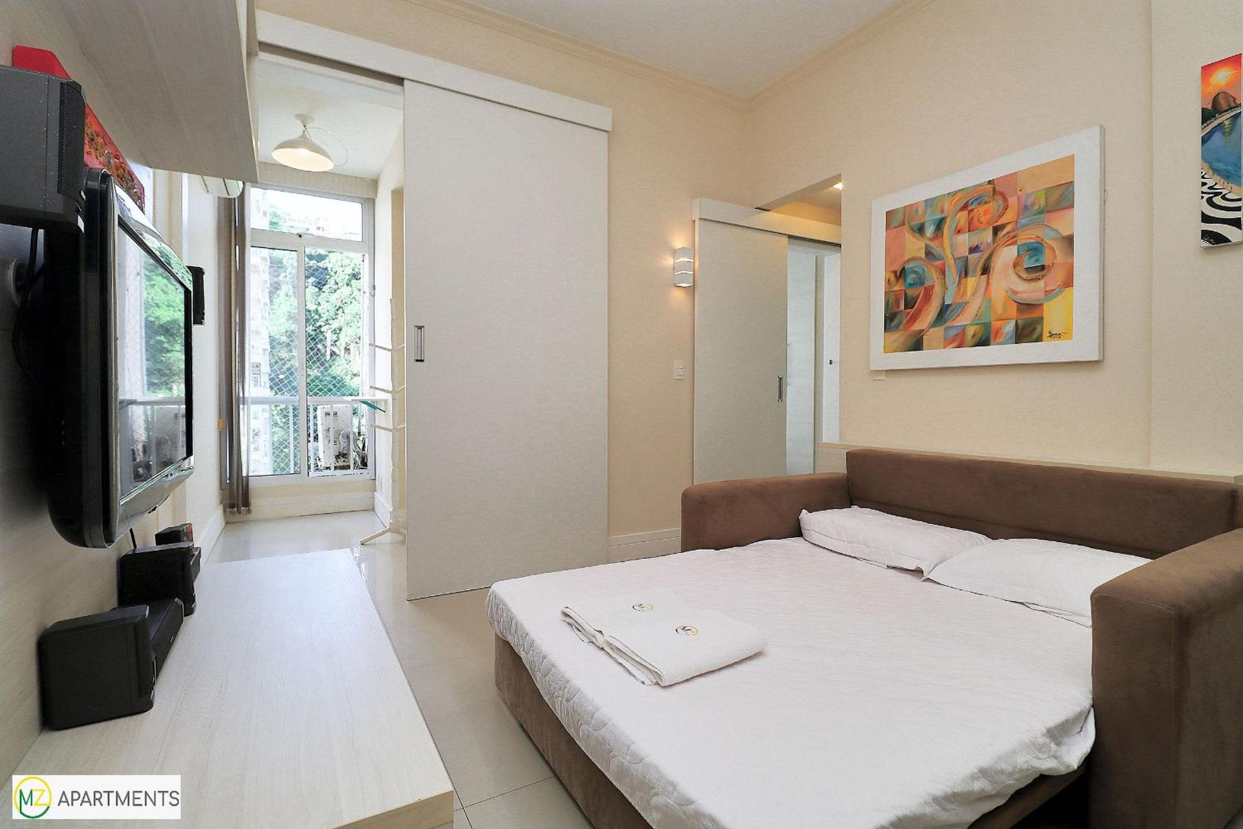 Modern 2 bedrooms in Leme for 4 people