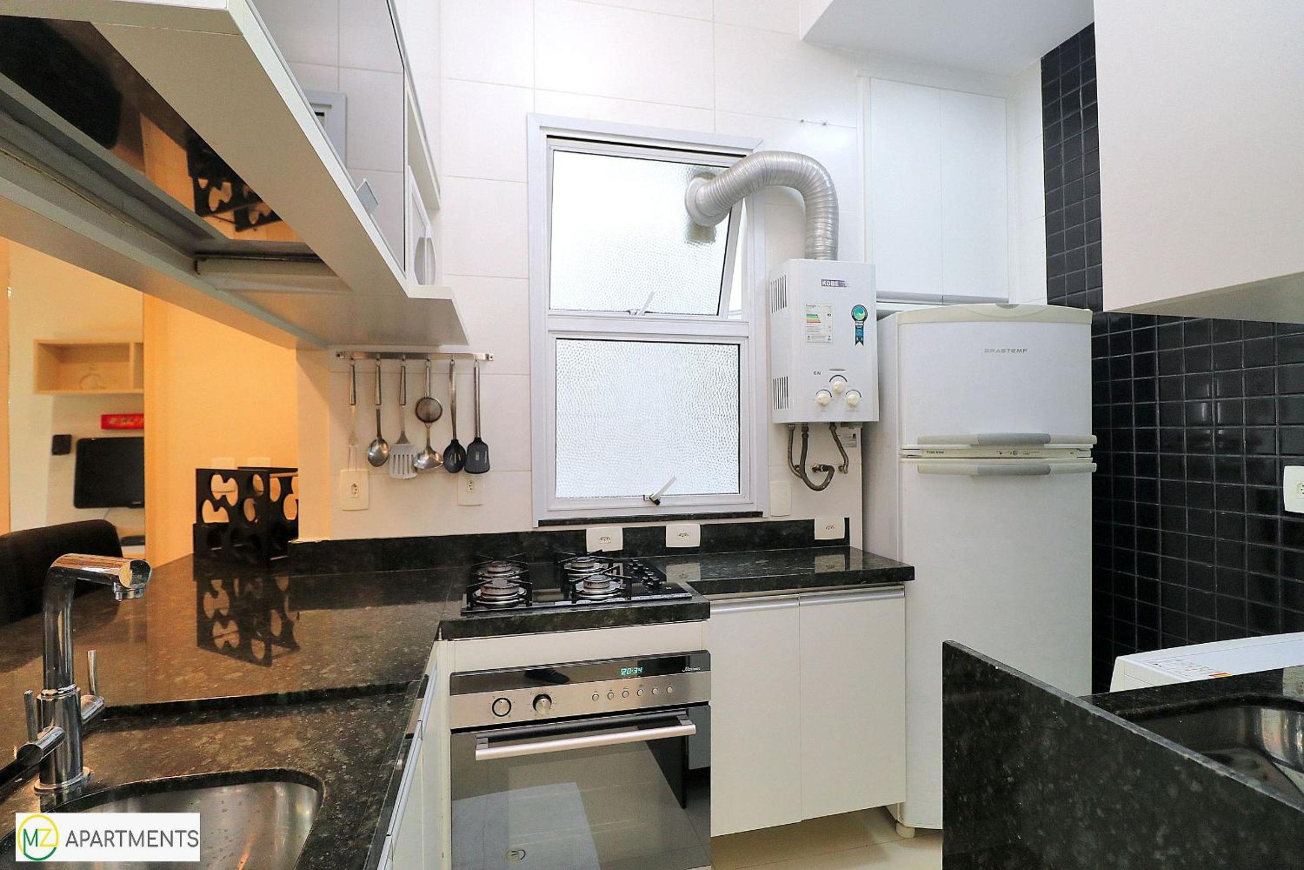 Modern 2 bedrooms in Leme for 4 people