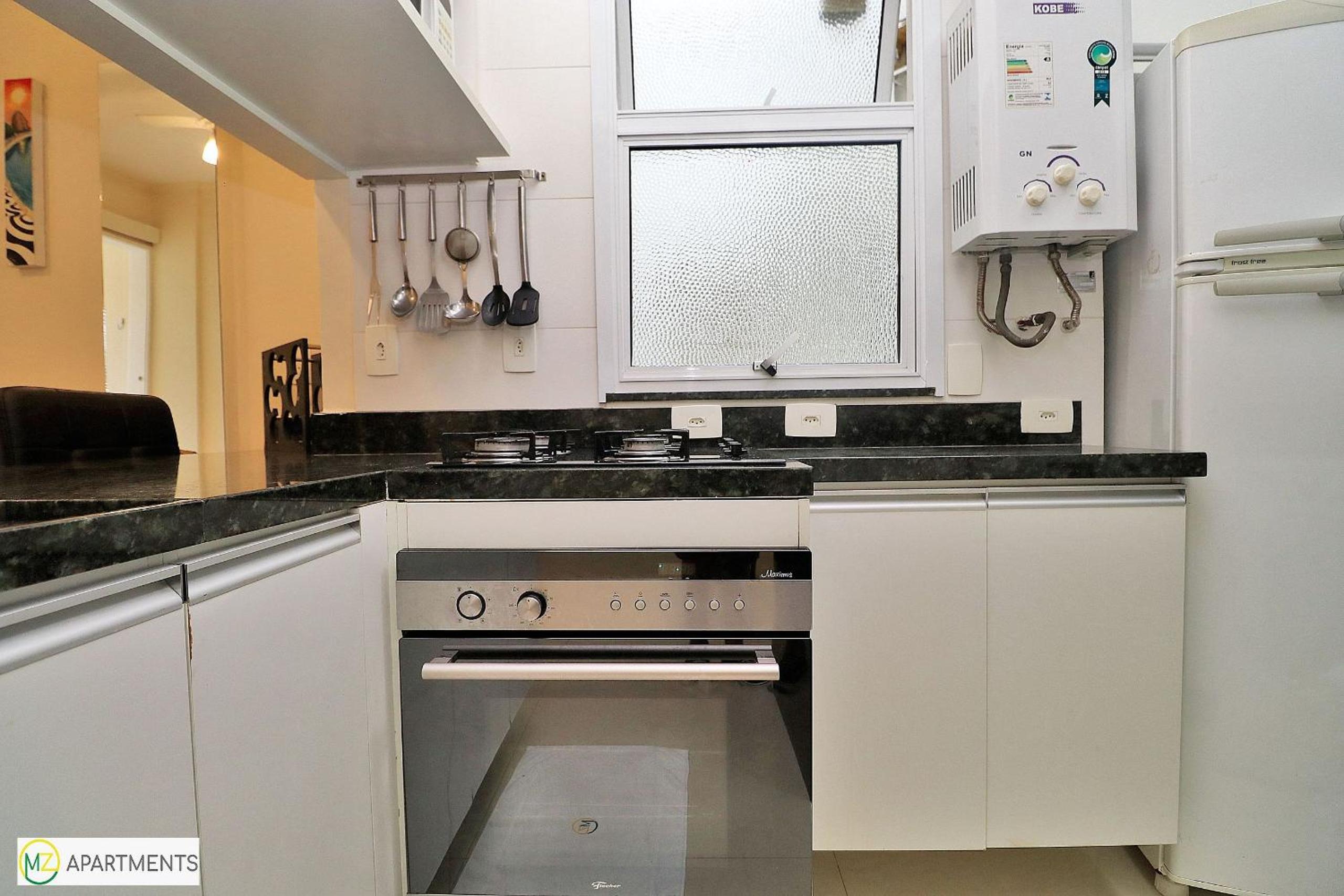 Modern 2 bedrooms in Leme for 4 people