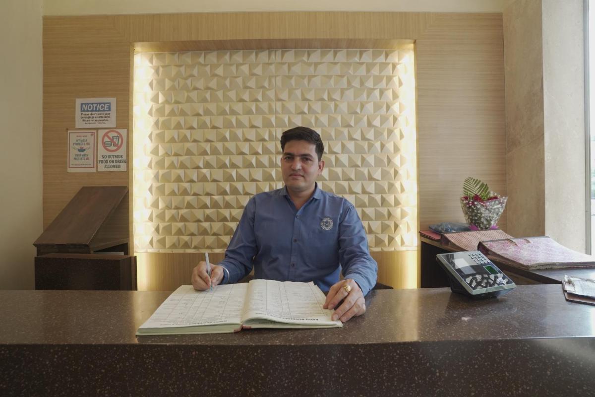 hotel reception