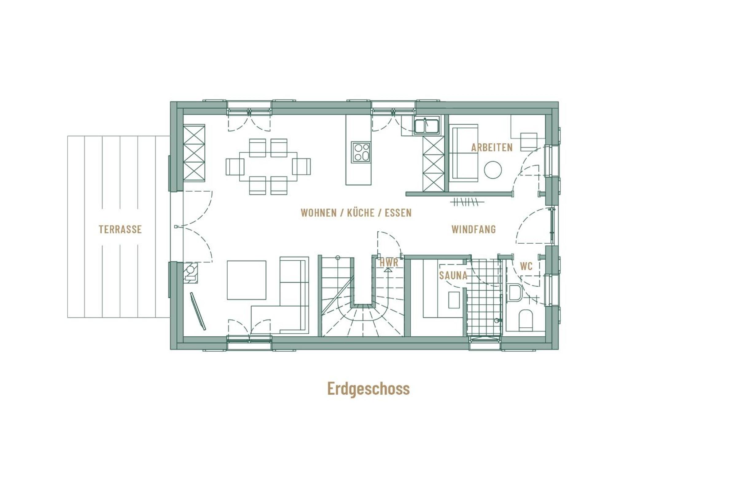 Reetland am Meer - Premium Reetdachvilla mit 3 Schlafzimmern, Sauna und Kamin E15