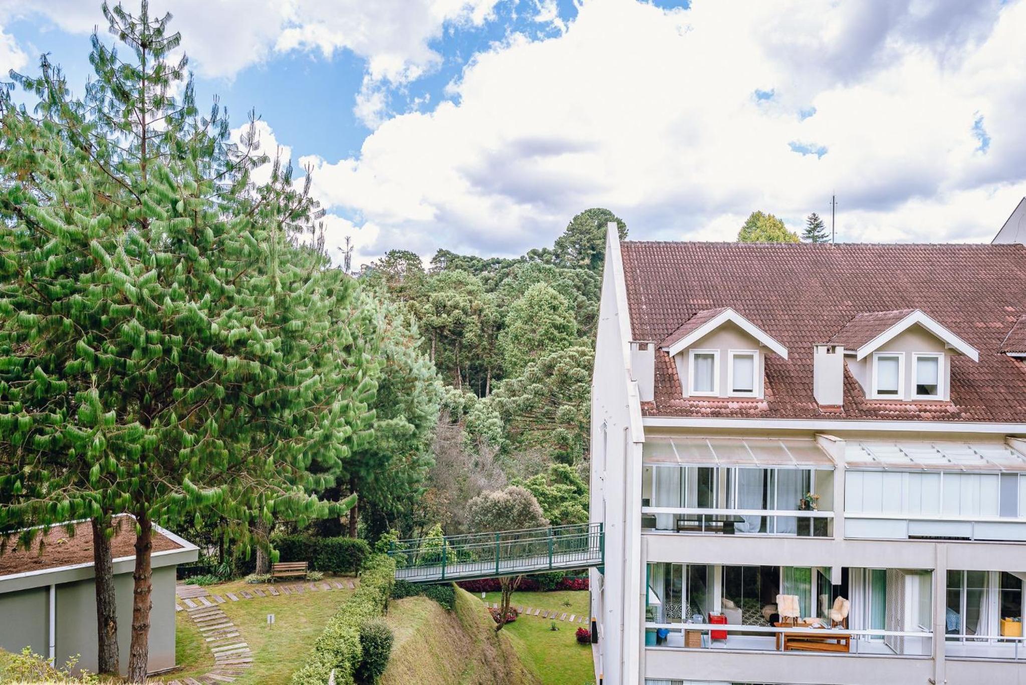 Aconchegante apartamento em Campos do Jordão, região Capivari - PET friendly#
