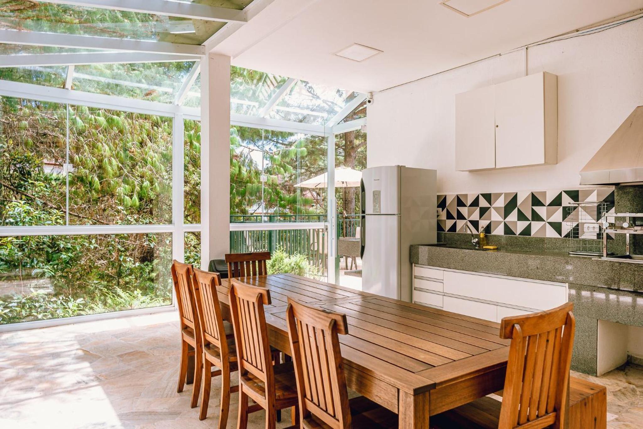 Aconchegante apartamento em Campos do Jordão, região Capivari - PET friendly#