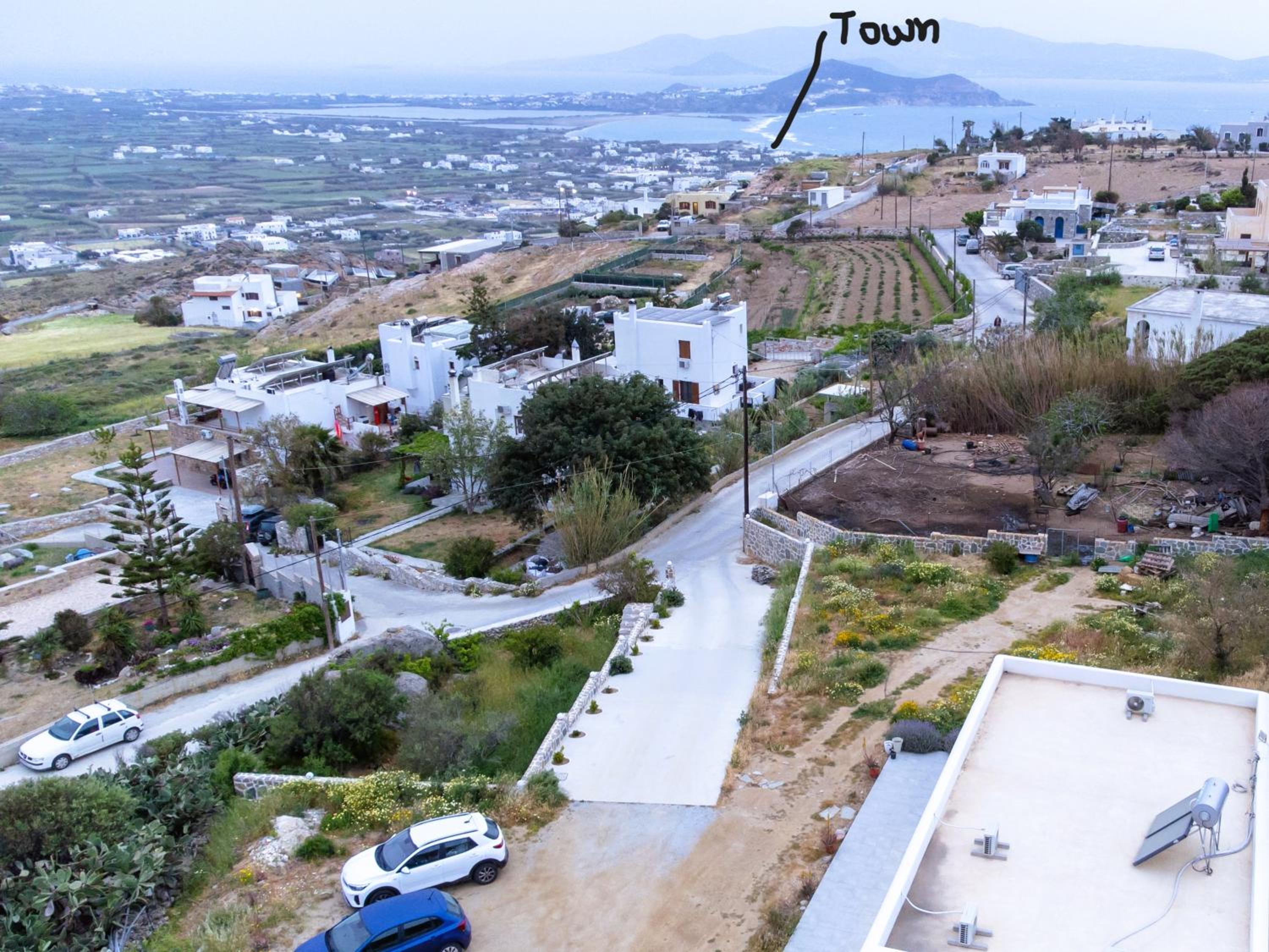 Cycladic Home on the hill with beautiful views!! view 2