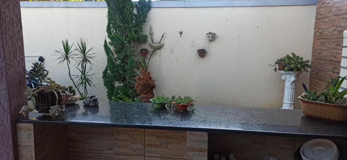 outdoor BBQ area