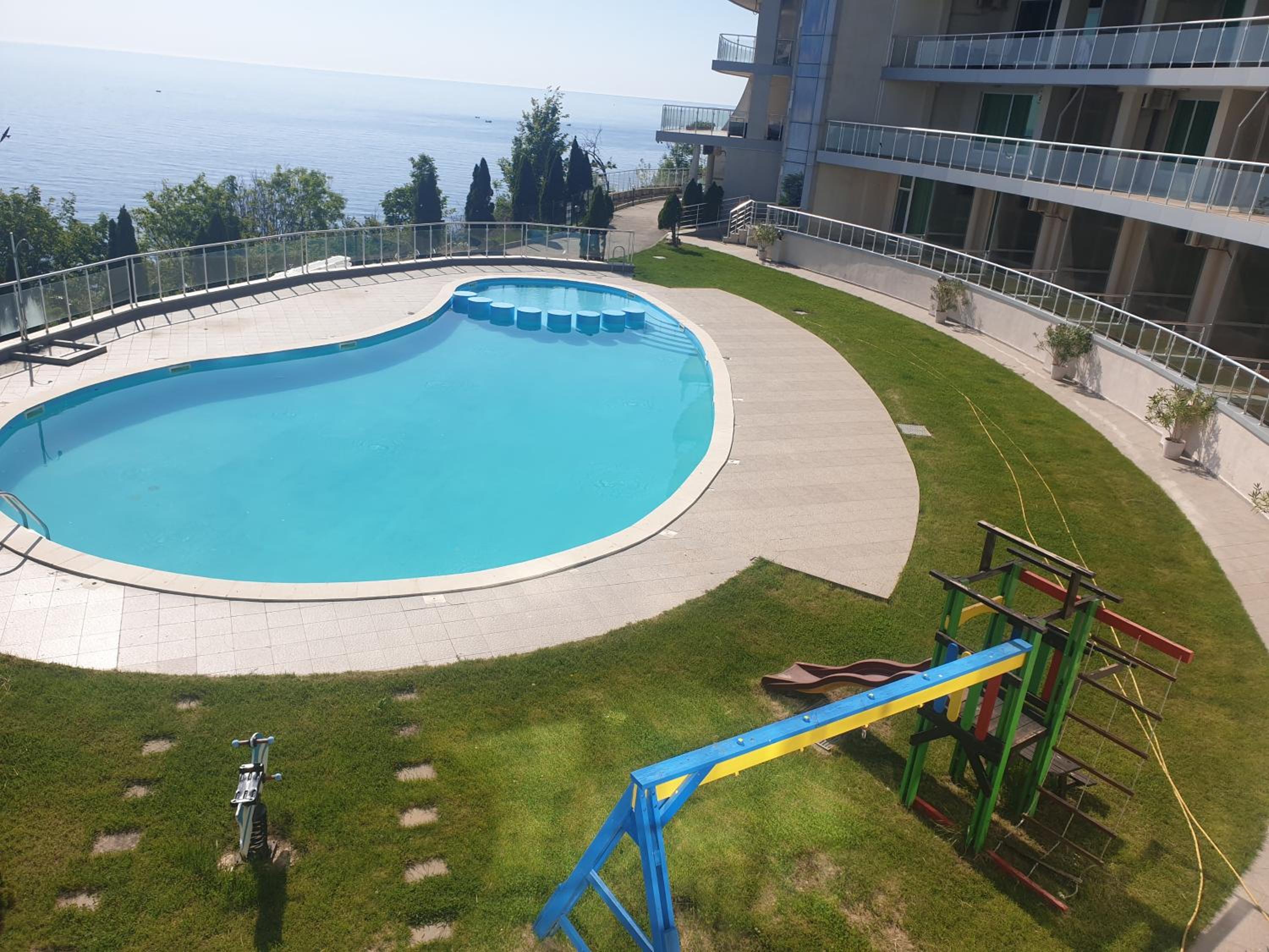 Studio Silver Terace with Sea View for 4 person
