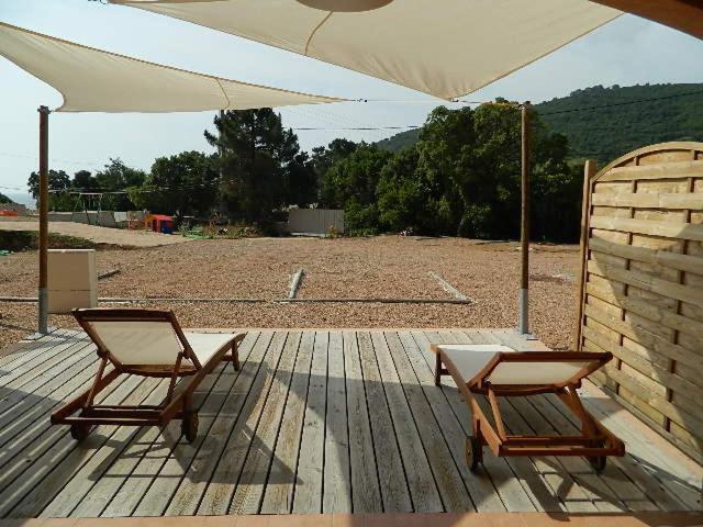 outdoor BBQ area