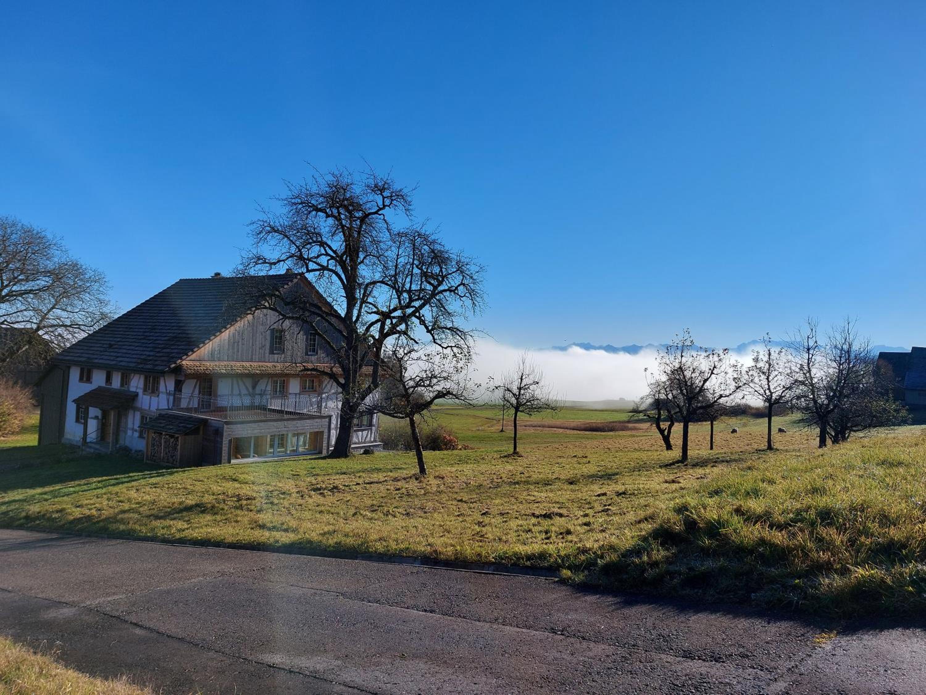 Historisches Doppel - Riegelbauernhaus