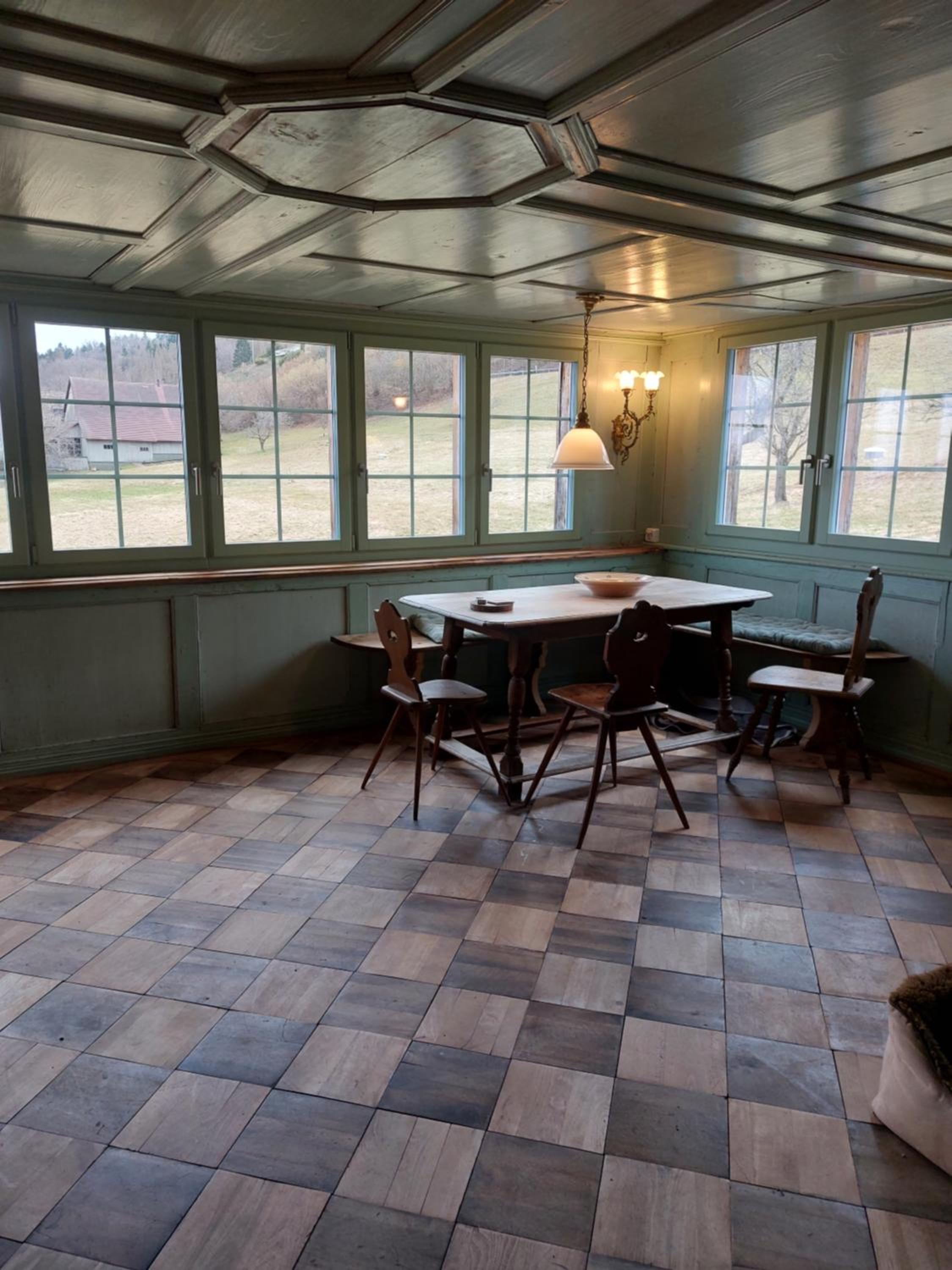 Historisches Doppel - Riegelbauernhaus