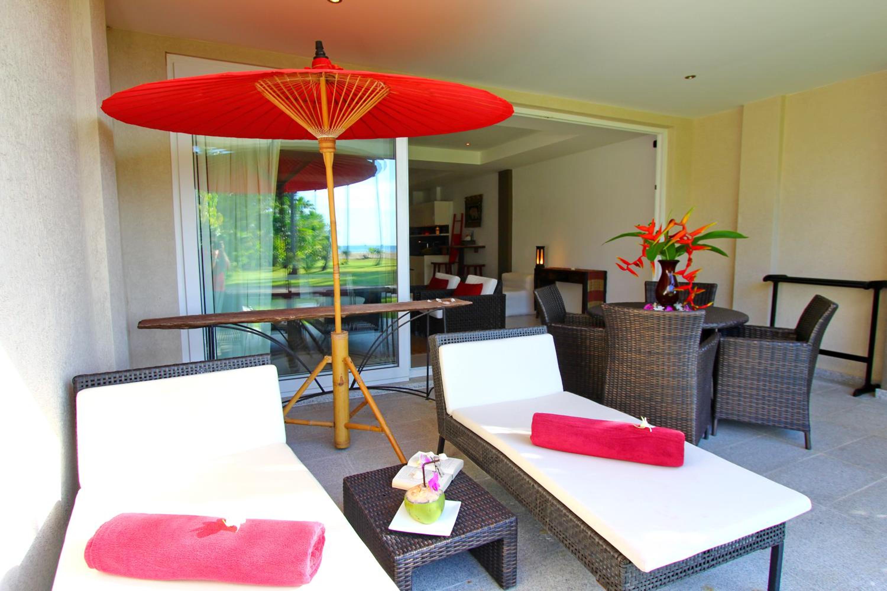 outdoor BBQ area